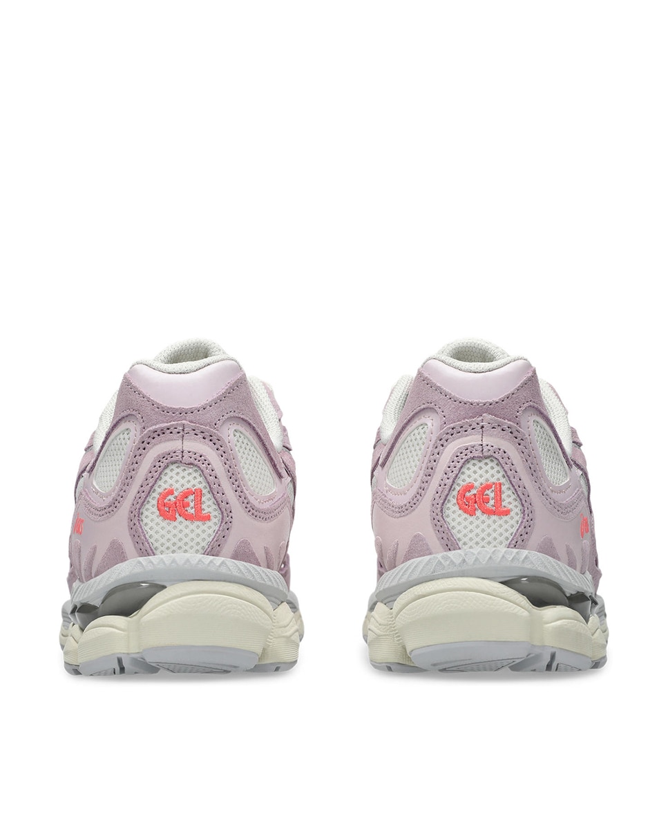 Asics GEL-NYC para mujer - Blanco / Rosa Blanco / Rosa-7
