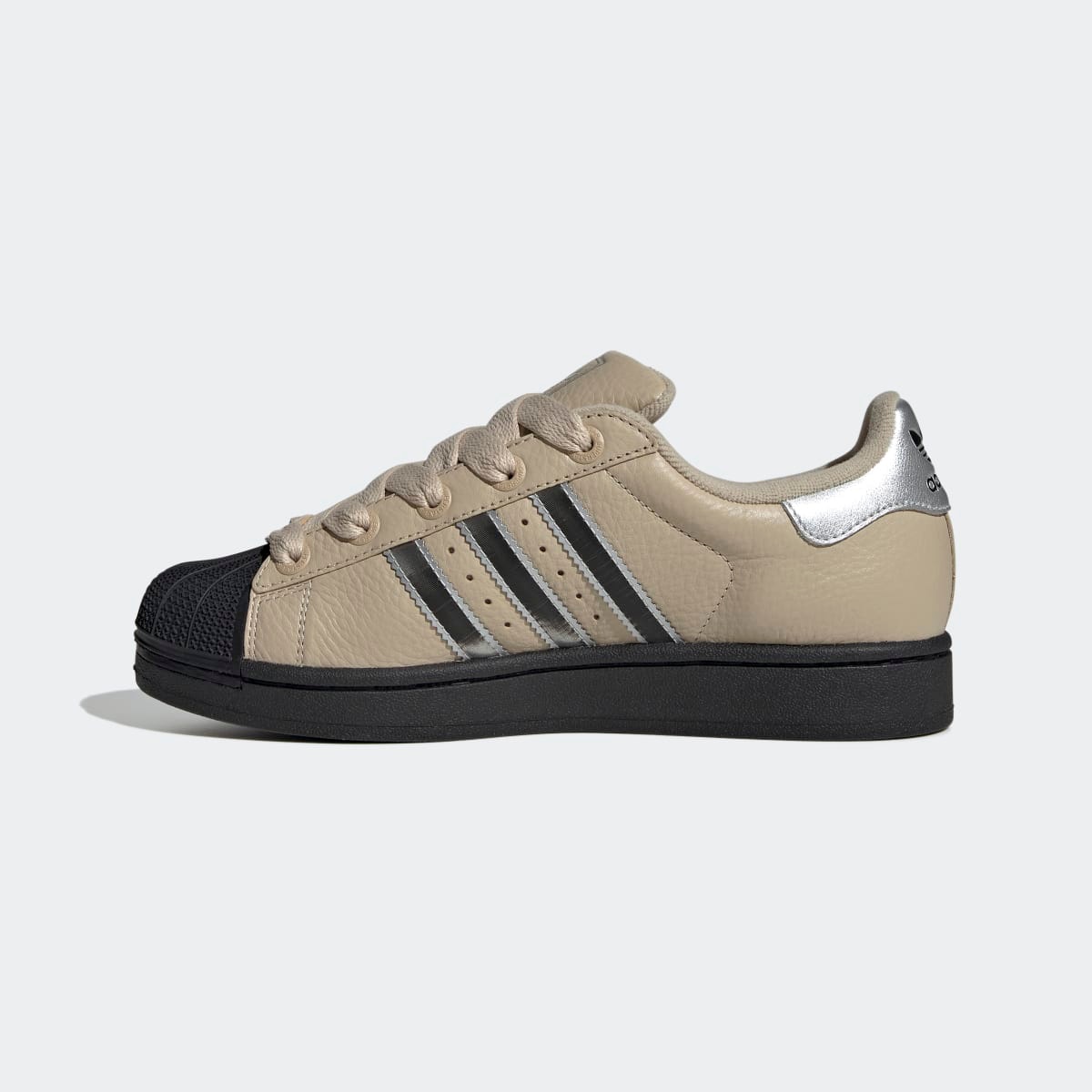 Sapatilhas casual de mulher Superstar Adidas Originals Bege-4