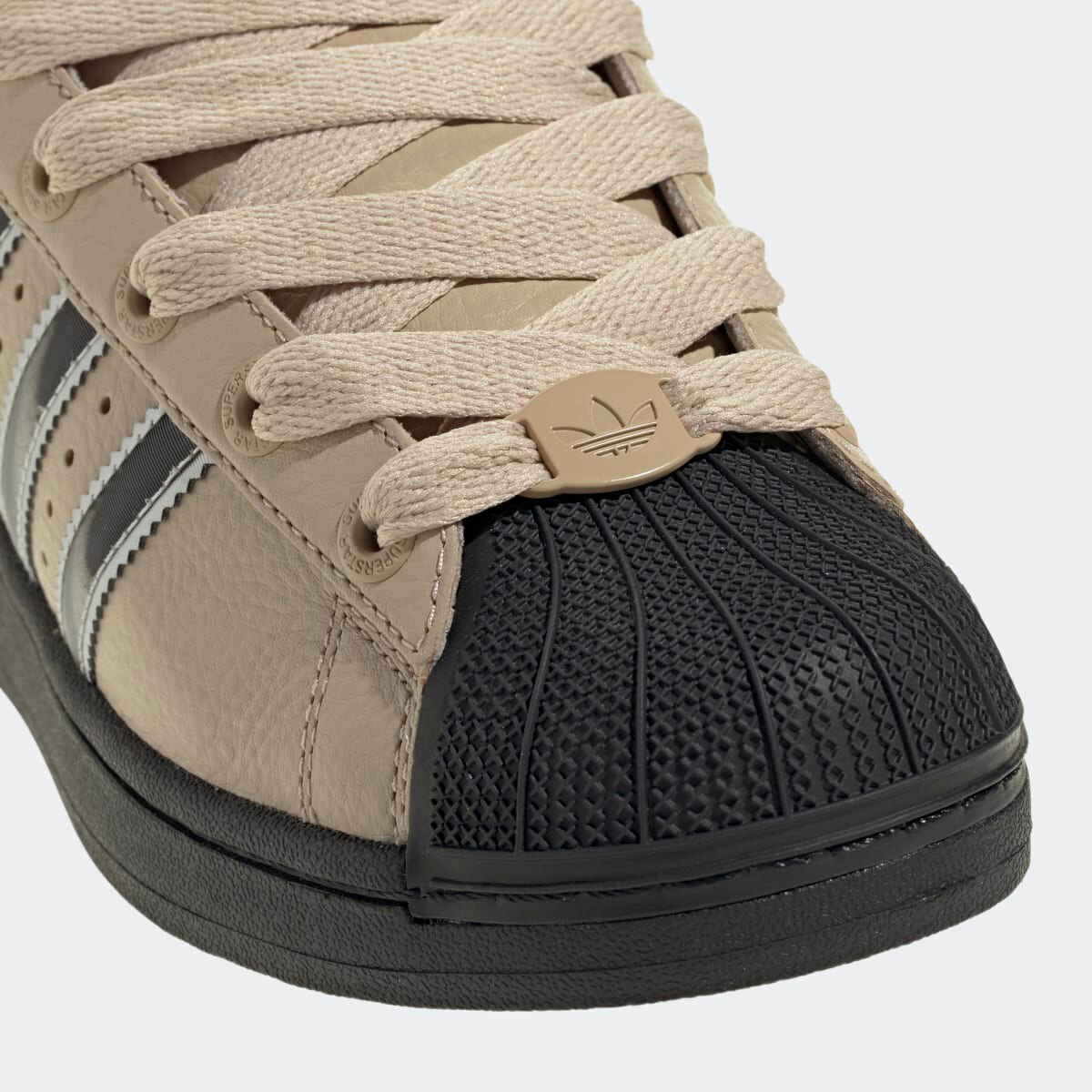Sapatilhas casual de mulher Superstar Adidas Originals Bege-8