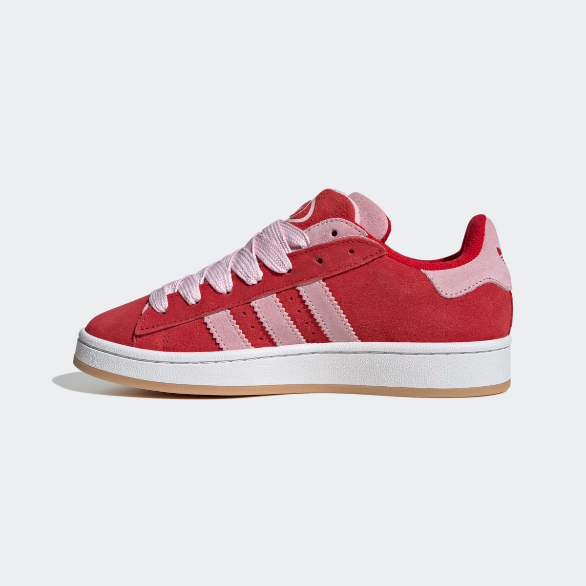 Sapatilhas casual de mulher Campus Adidas Originals Vermelho-4