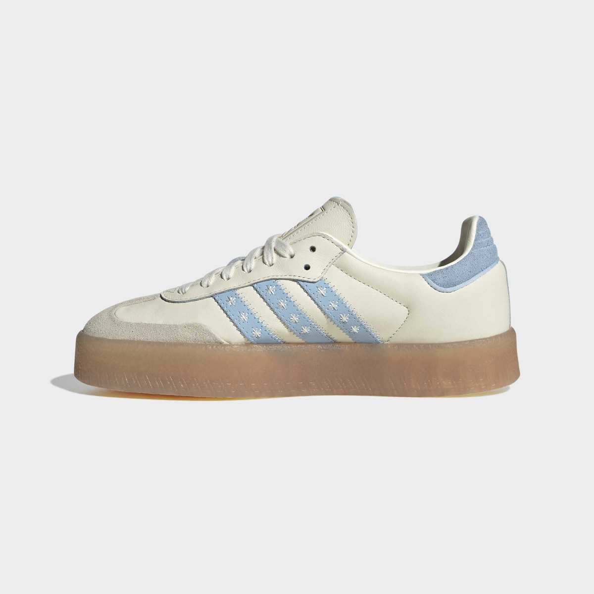 Sapatilhas Casual de Mulher Samba Originals Branco-5