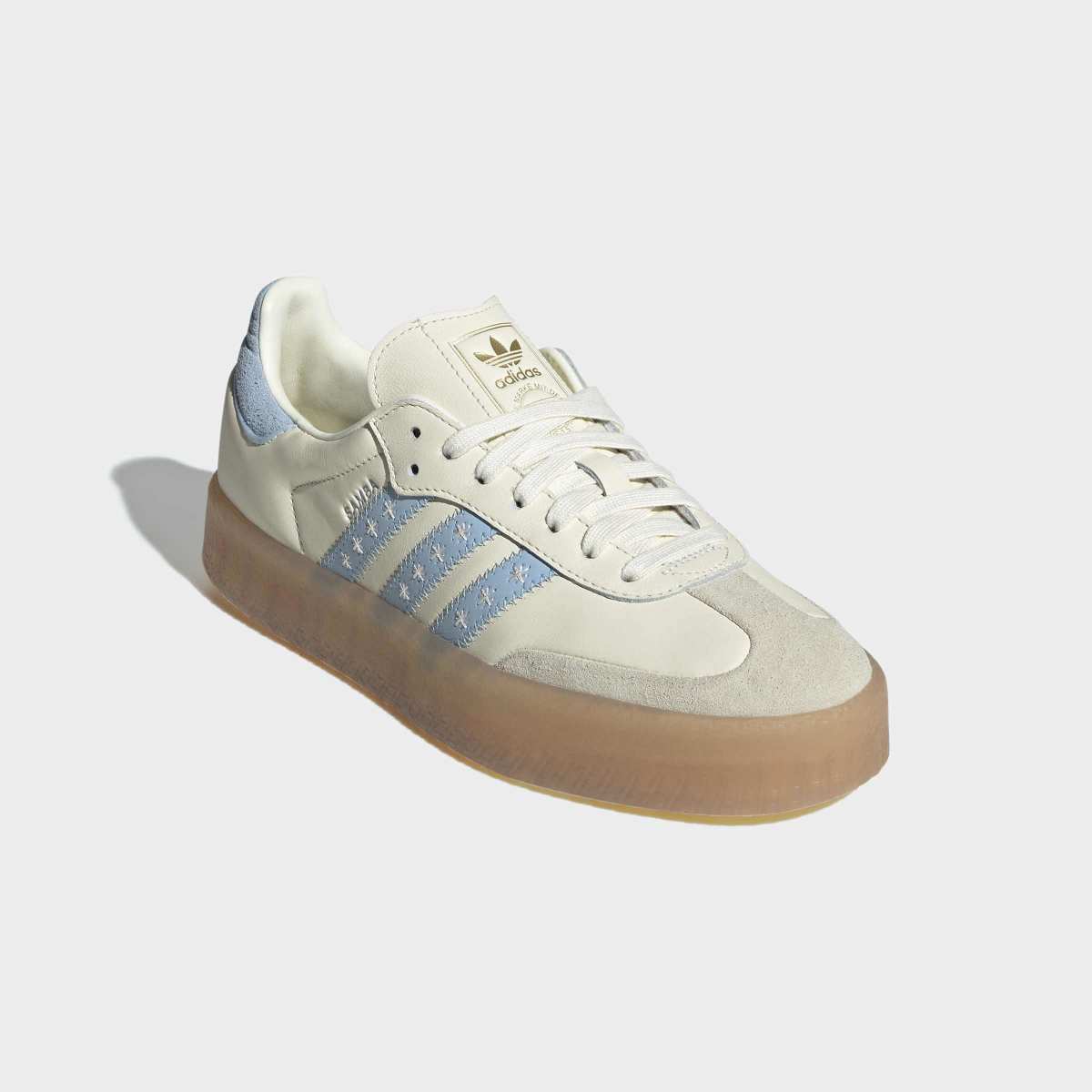 Sapatilhas Casual de Mulher Samba Originals Branco-6