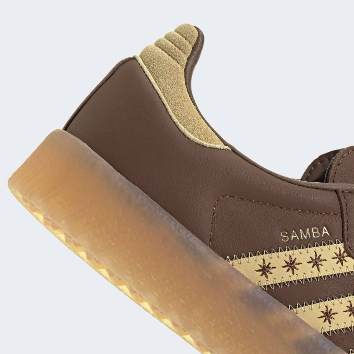 Sapatilhas Casual de Mulher Samba Originals Castanho-8