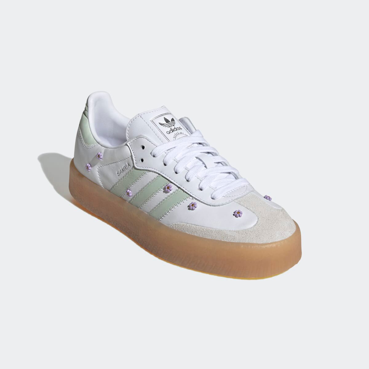 Sapatilhas Casual de Mulher Samba Originals Branco-2