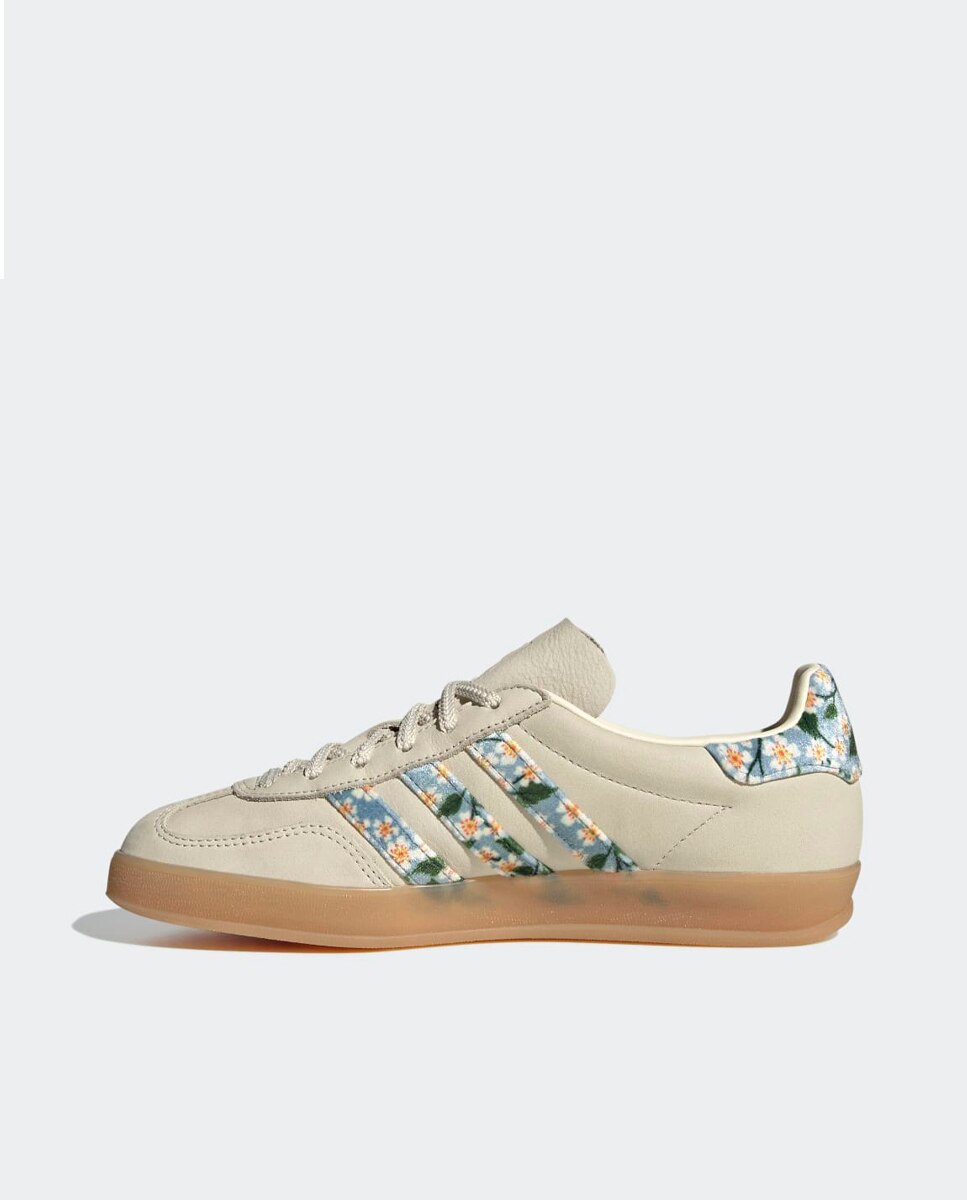Sapatilhas Gazelle de Mulher Branco-5
