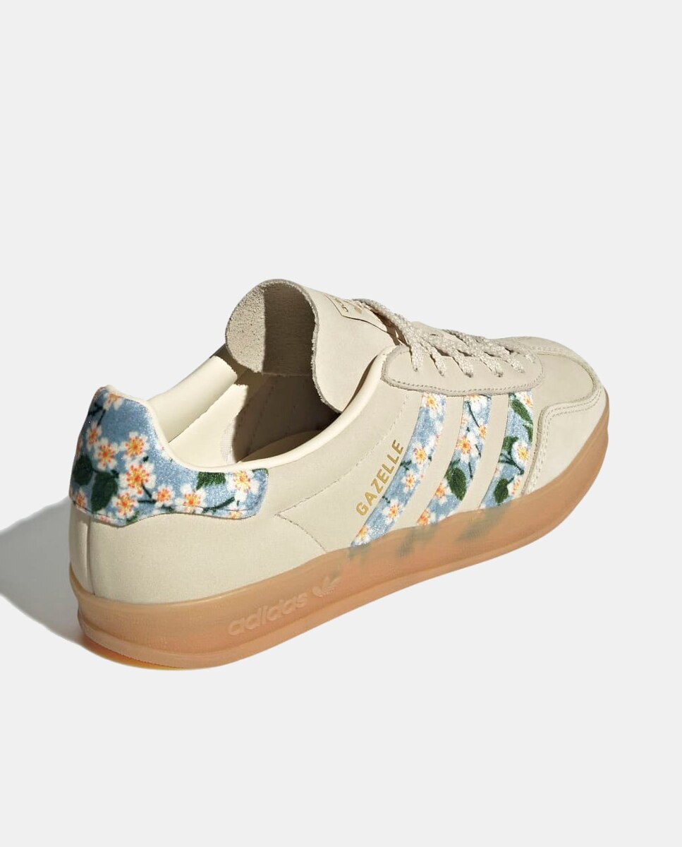 Sapatilhas Gazelle de Mulher Branco-6