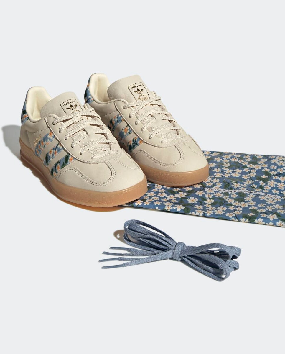 Sapatilhas Gazelle de Mulher Branco-10