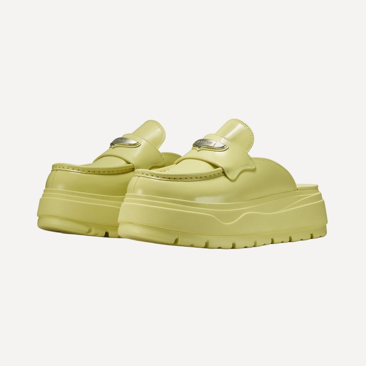 Sapatilhas Casual de Mulher Air Jordan Mule Amarelo / Verde-2