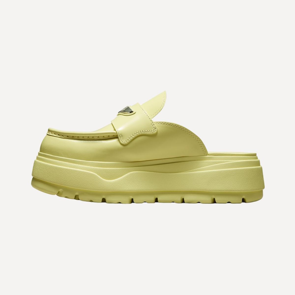 Sapatilhas Casual de Mulher Air Jordan Mule Amarelo / Verde-5