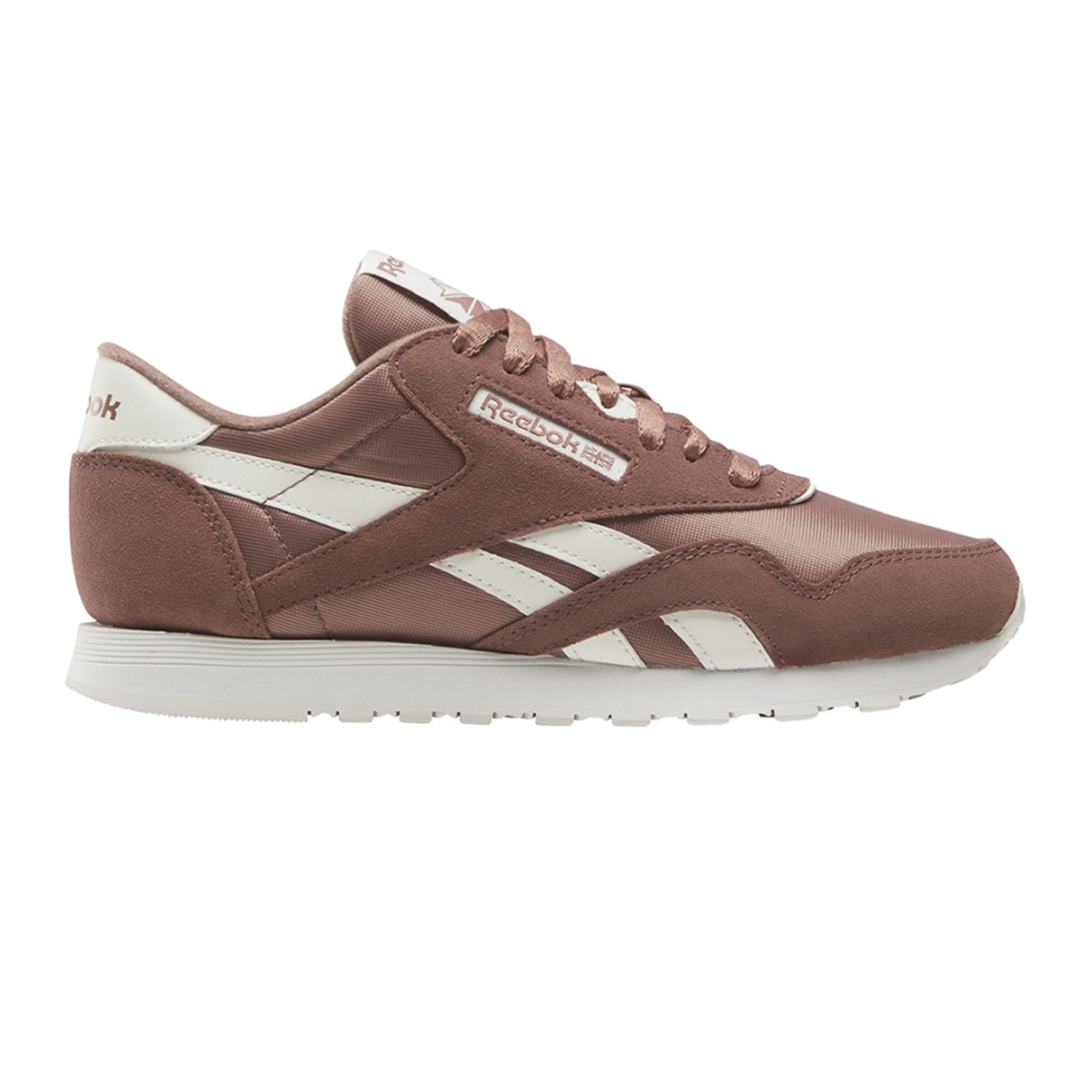 Sapatilhas Casual de Mulher Classic Nylon Castanho-1
