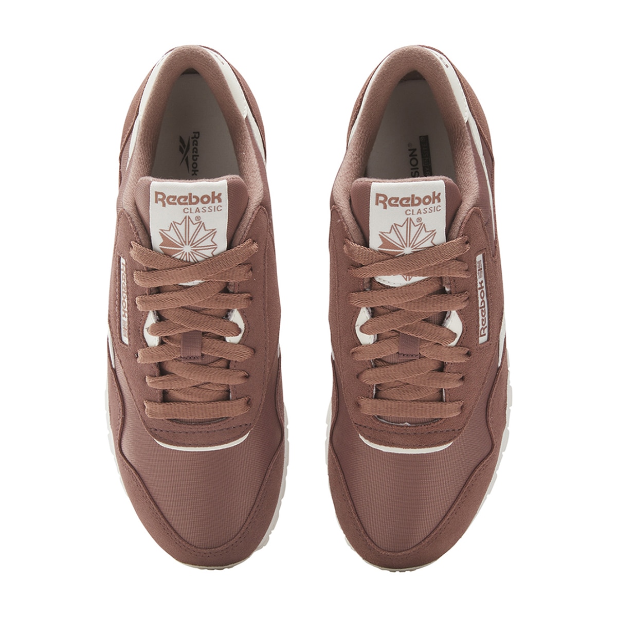 Sapatilhas Casual de Mulher Classic Nylon Castanho-3