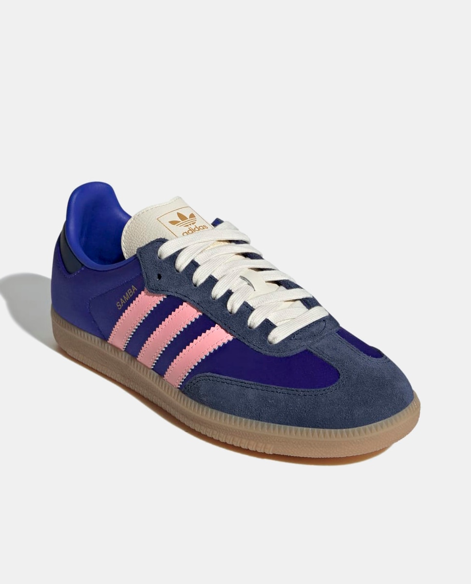 adidas gazelle silver green womens adidas Samba LT Azules Mujer JH5705 main image 0