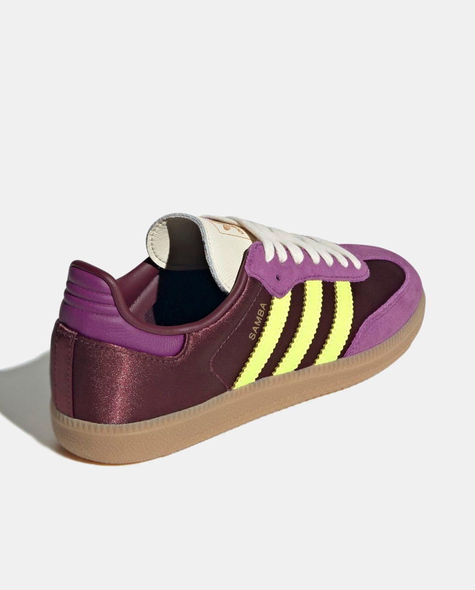 Sapatilhas Samba de Mulher Burgundy-5