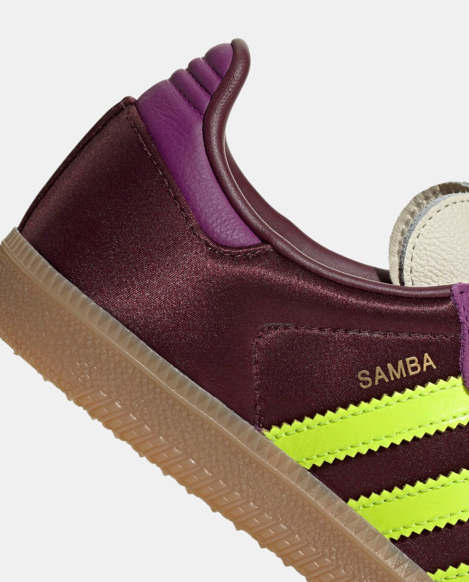 Sapatilhas Samba de Mulher Burgundy-7
