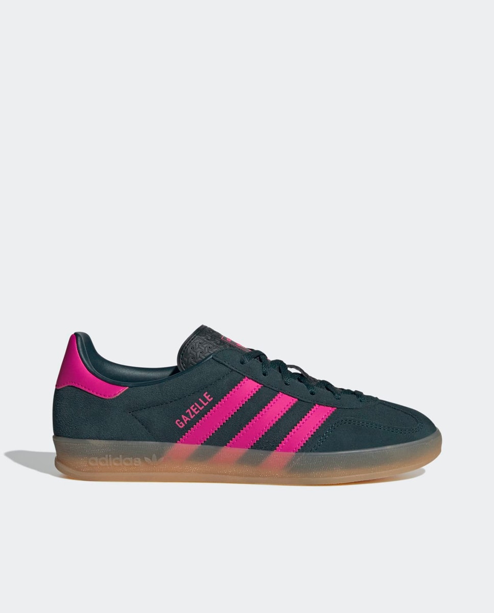 adidas gazelle silver green womens adidas Gazelle Indoor - Mujer