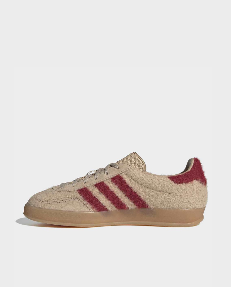 Sapatilhas Gazelle de Mulher Bege-3