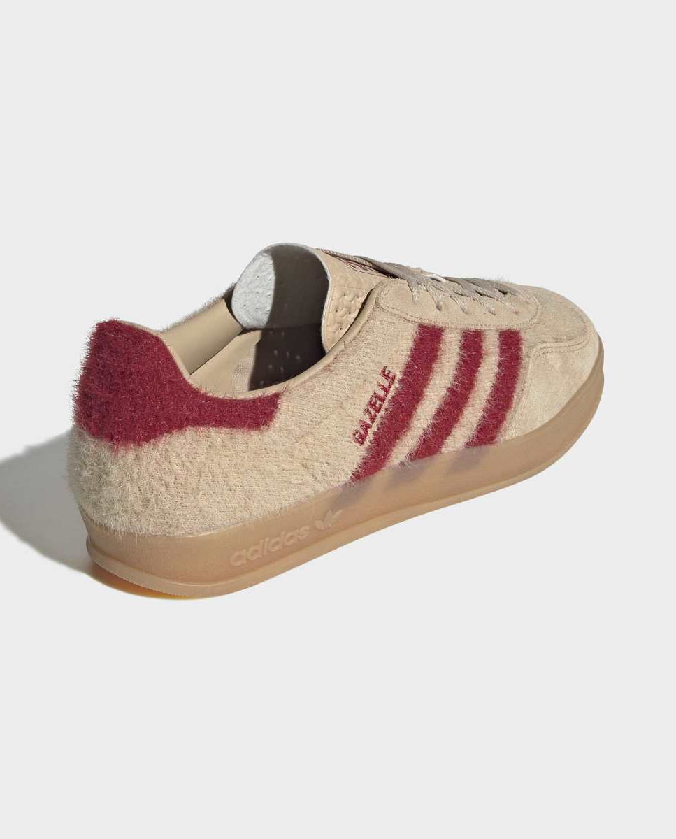 Sapatilhas Gazelle de Mulher Bege-4