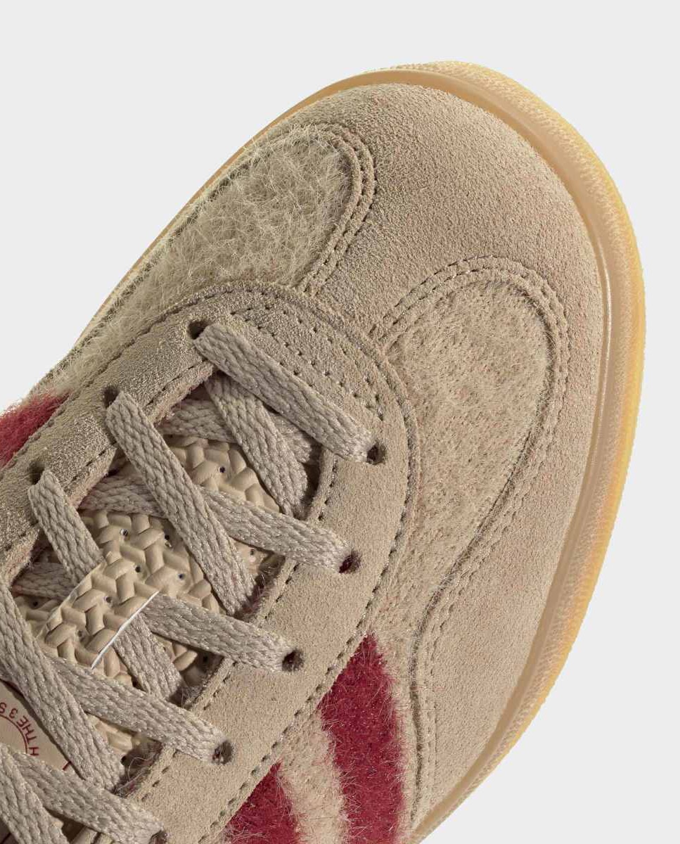 Sapatilhas Gazelle de Mulher Bege-5