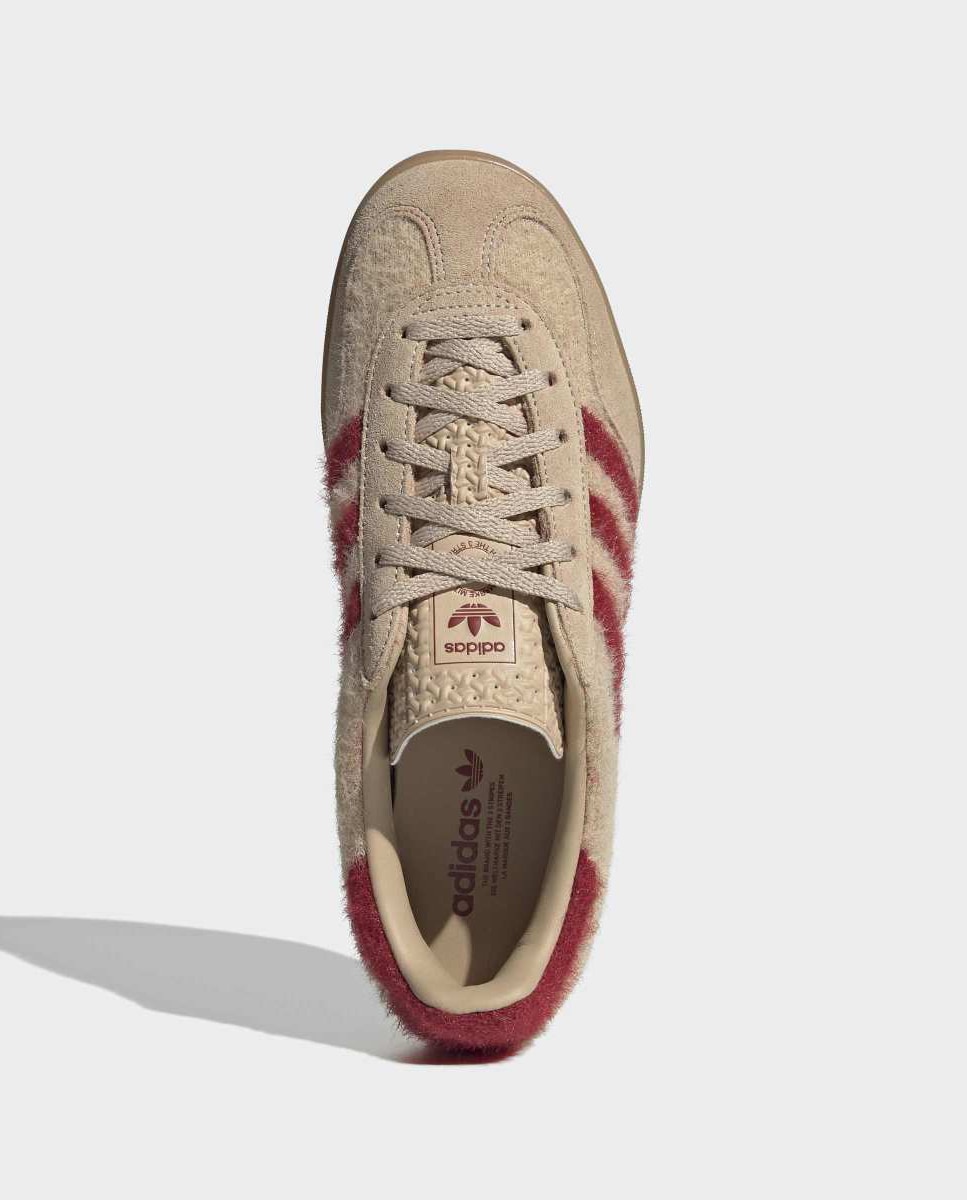 Sapatilhas Gazelle de Mulher Bege-7