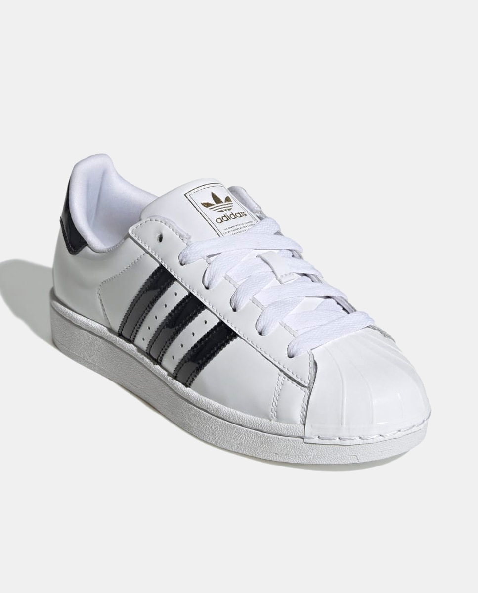 Sapatilhas Superstar de Mulher Branco-3