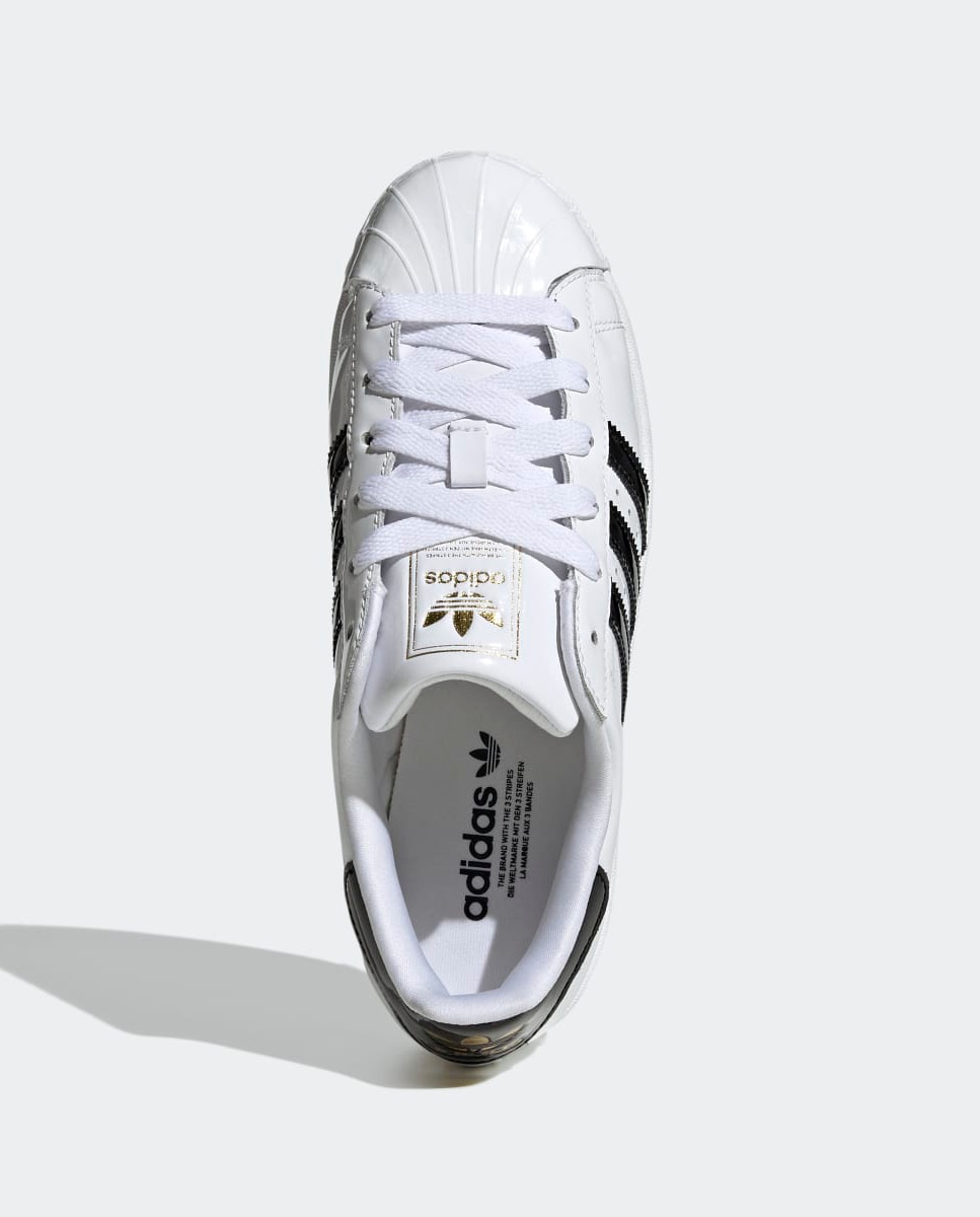 Sapatilhas Superstar de Mulher Branco-4