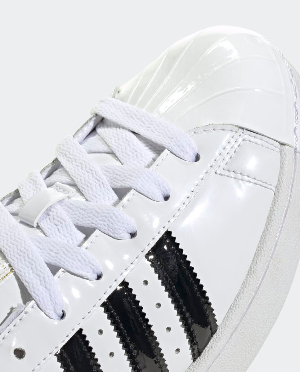 Sapatilhas Superstar de Mulher Branco-8