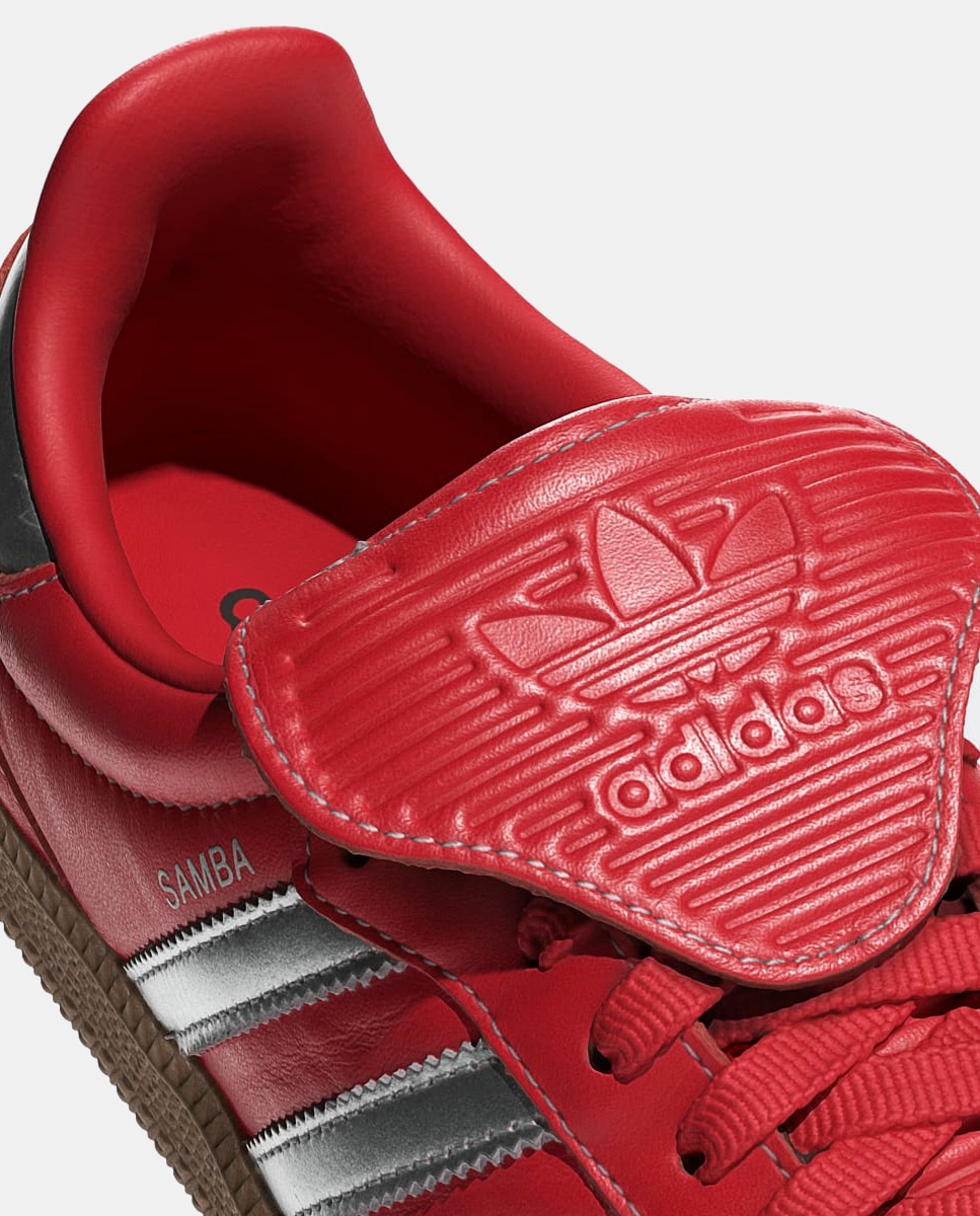Sapatilhas Samba de Mulher Vermelho-8