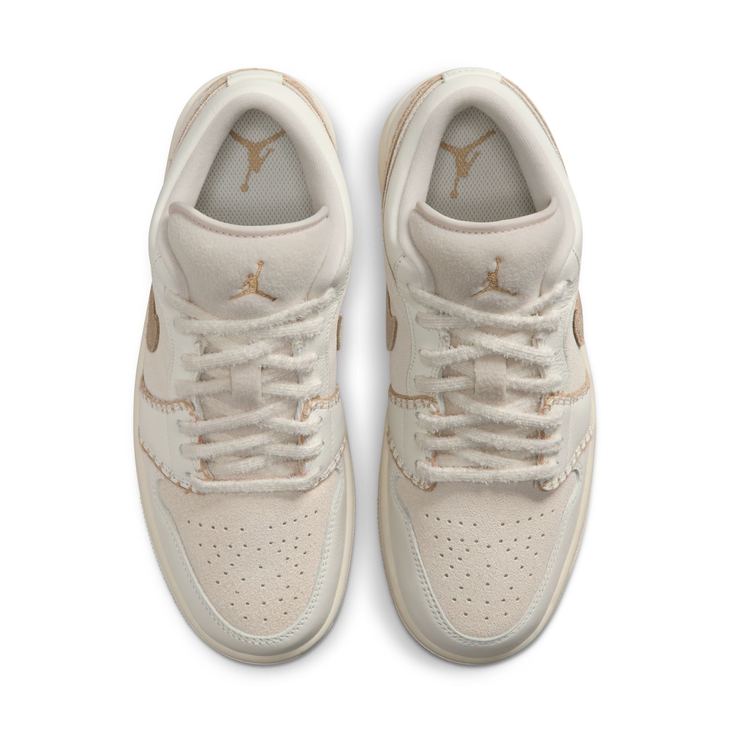 Sapatilhas Casual de Mulher WMNS Air Jordan 1 Low SE Branco-4