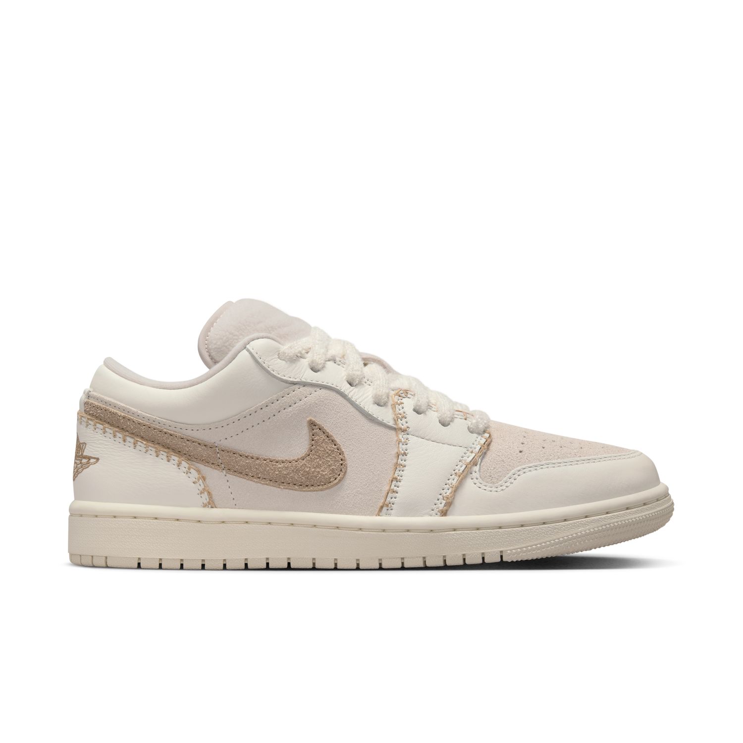 Sapatilhas Casual de Mulher WMNS Air Jordan 1 Low SE Branco-7