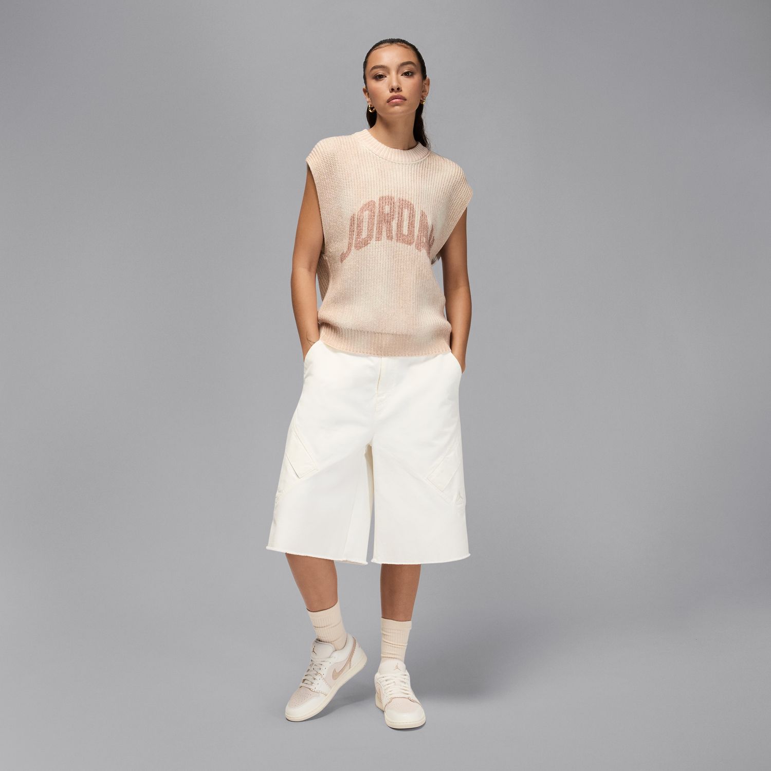 Sapatilhas Casual de Mulher WMNS Air Jordan 1 Low SE Branco-12