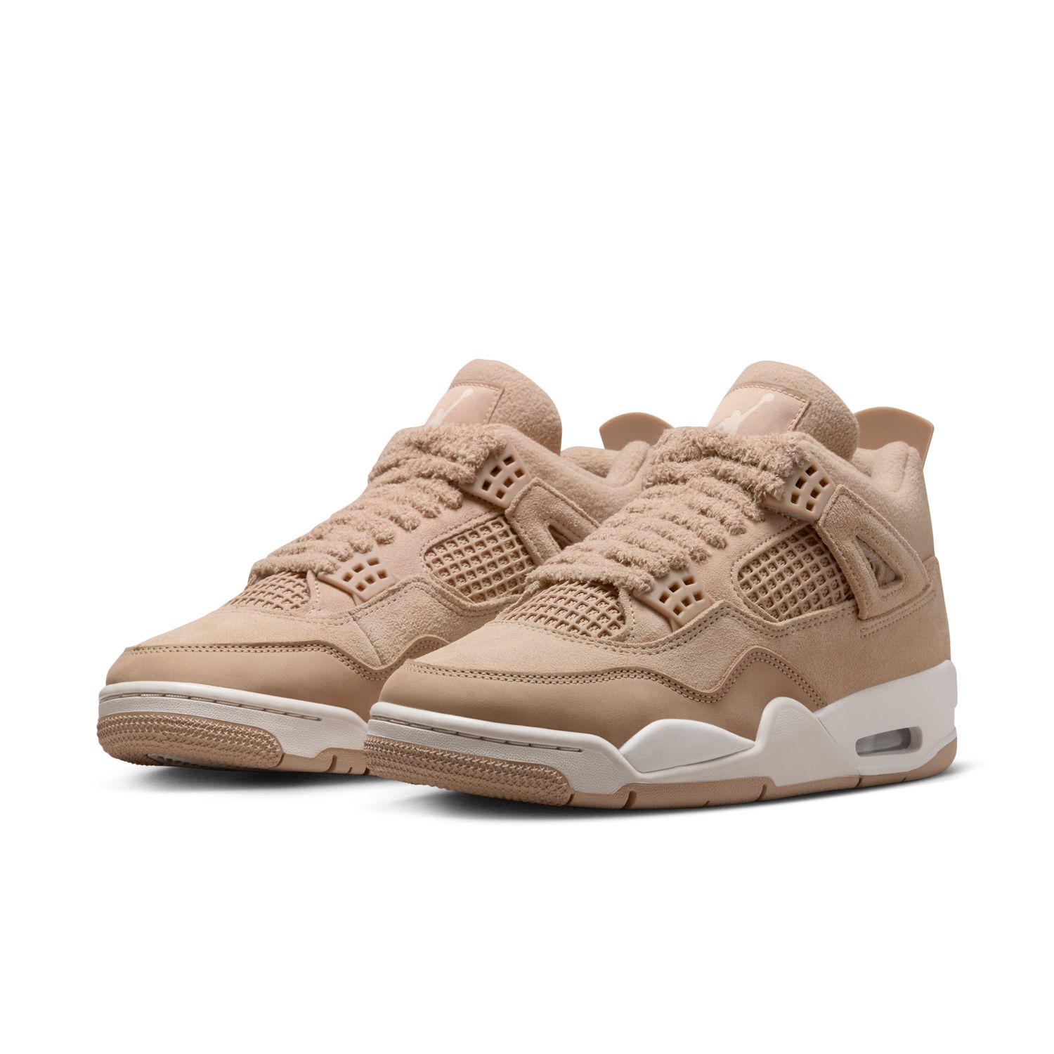 Sapatilhas Casual de Mulher WMNS Air Jordan 4 Retro Castanho-3