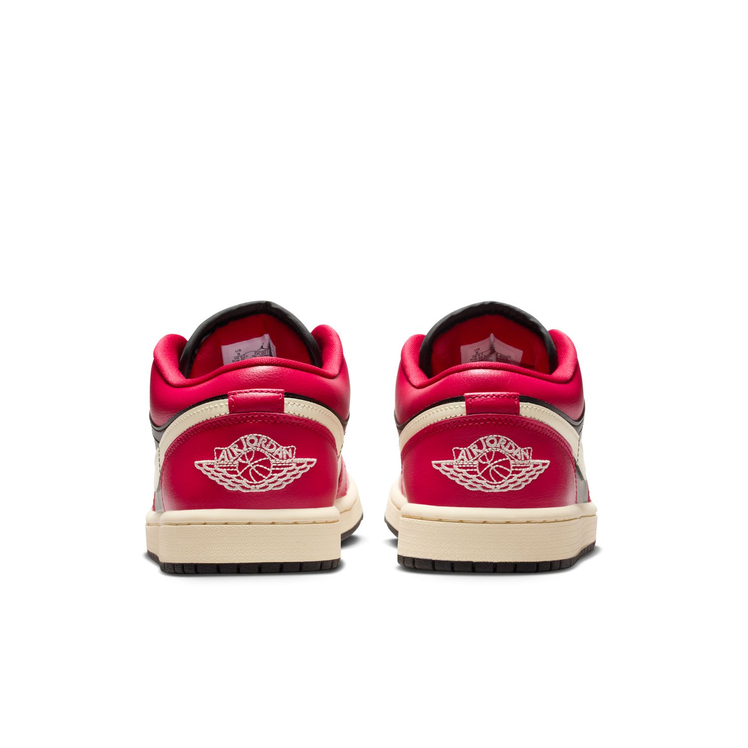 Sapatilhas Casual de Mulher WMNS Air Jordan 1 Low Vermelho-2