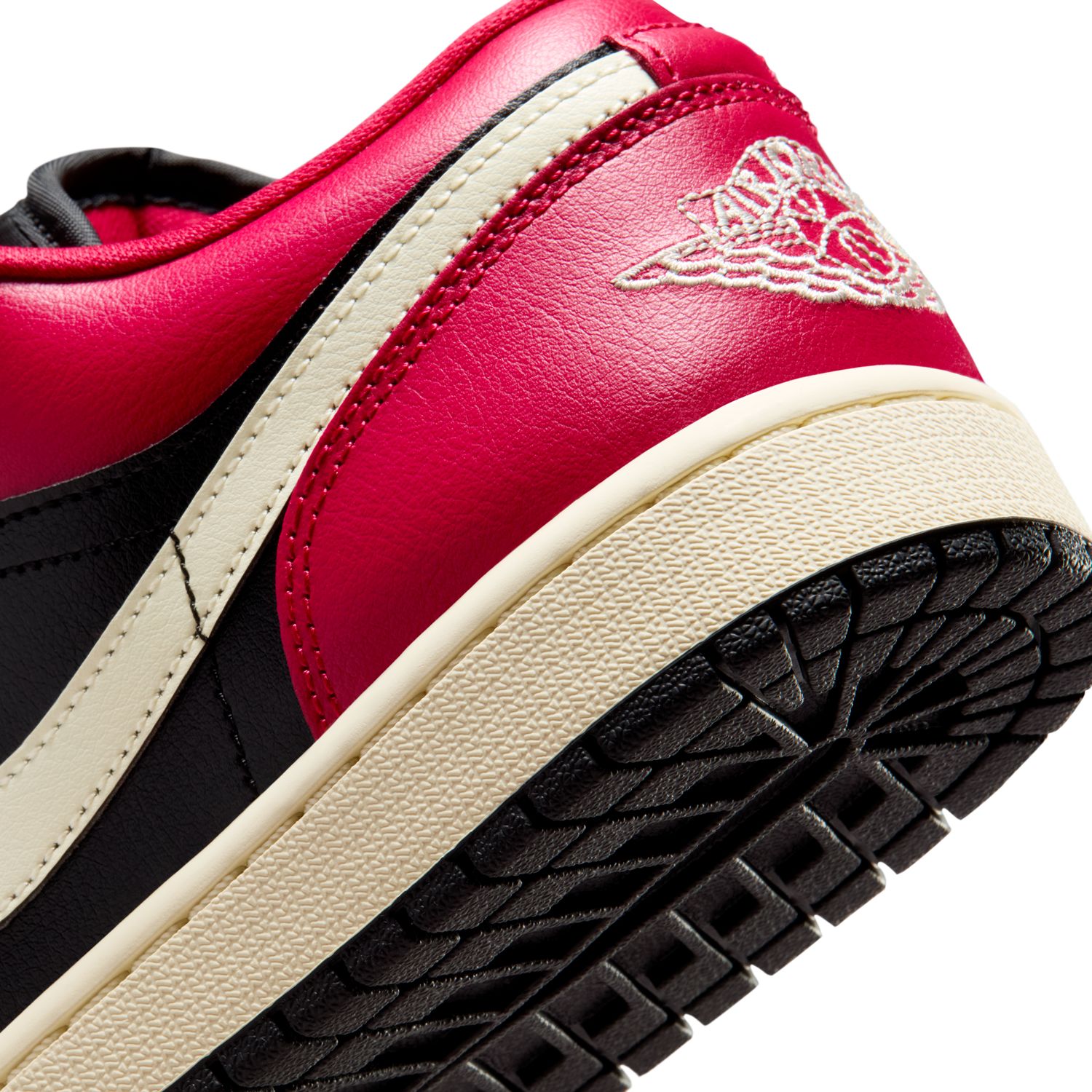 Sapatilhas Casual de Mulher WMNS Air Jordan 1 Low Vermelho-11