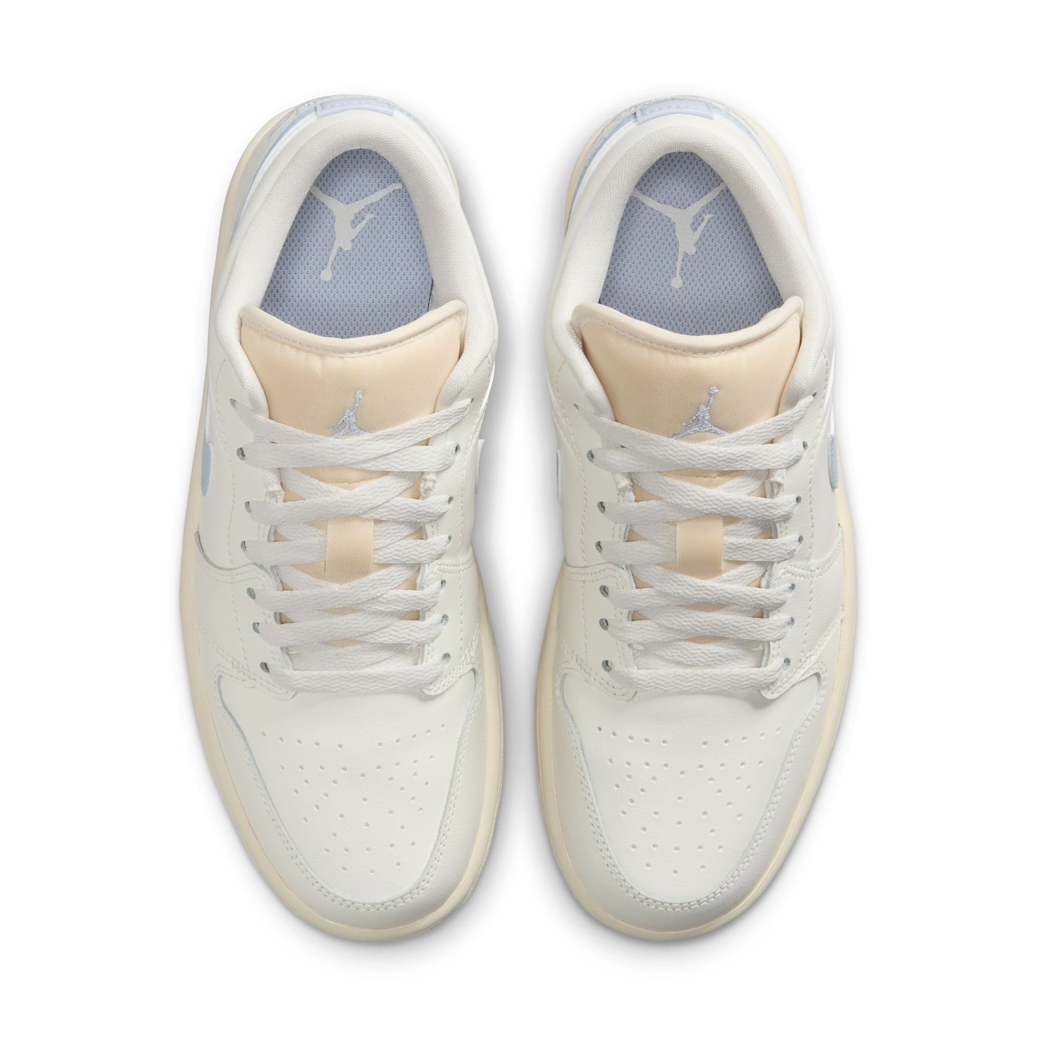 Sapatilhas Casual de Mulher WMNS Air Jordan 1 Low Branco-4