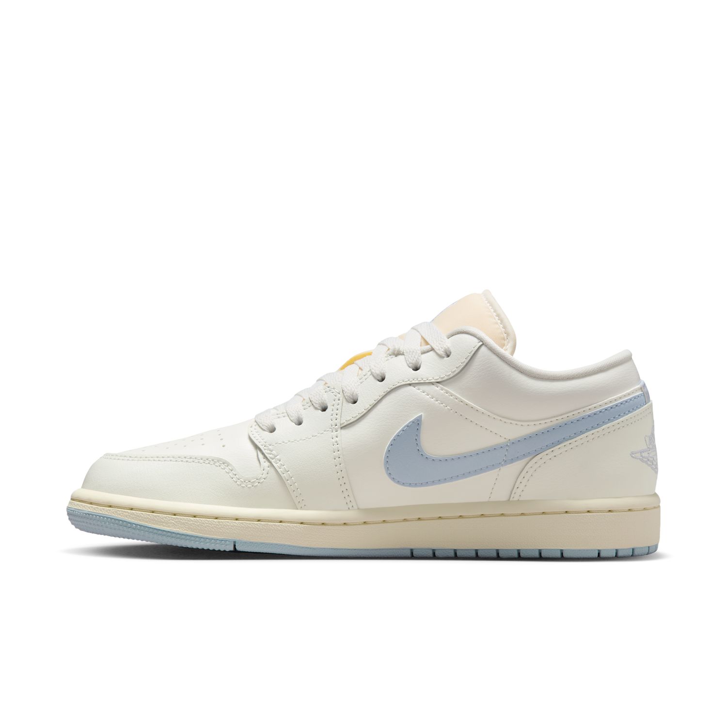 Sapatilhas Casual de Mulher WMNS Air Jordan 1 Low Branco-6