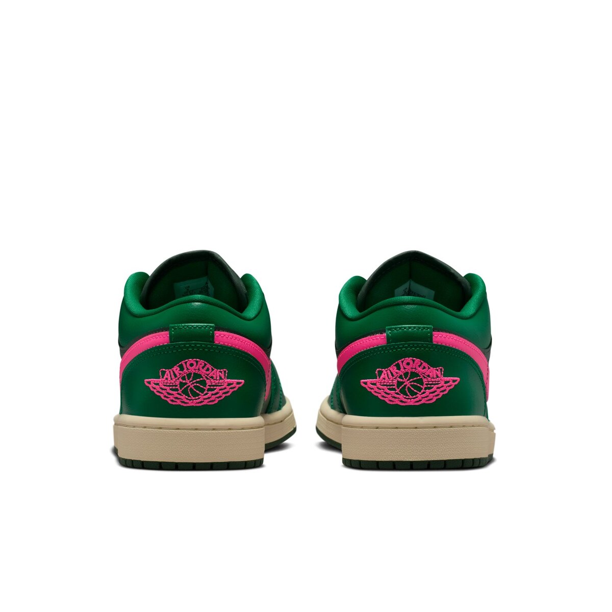 Sapatilhas Casual de Mulher WMNS Air Jordan 1 Low Verde-2