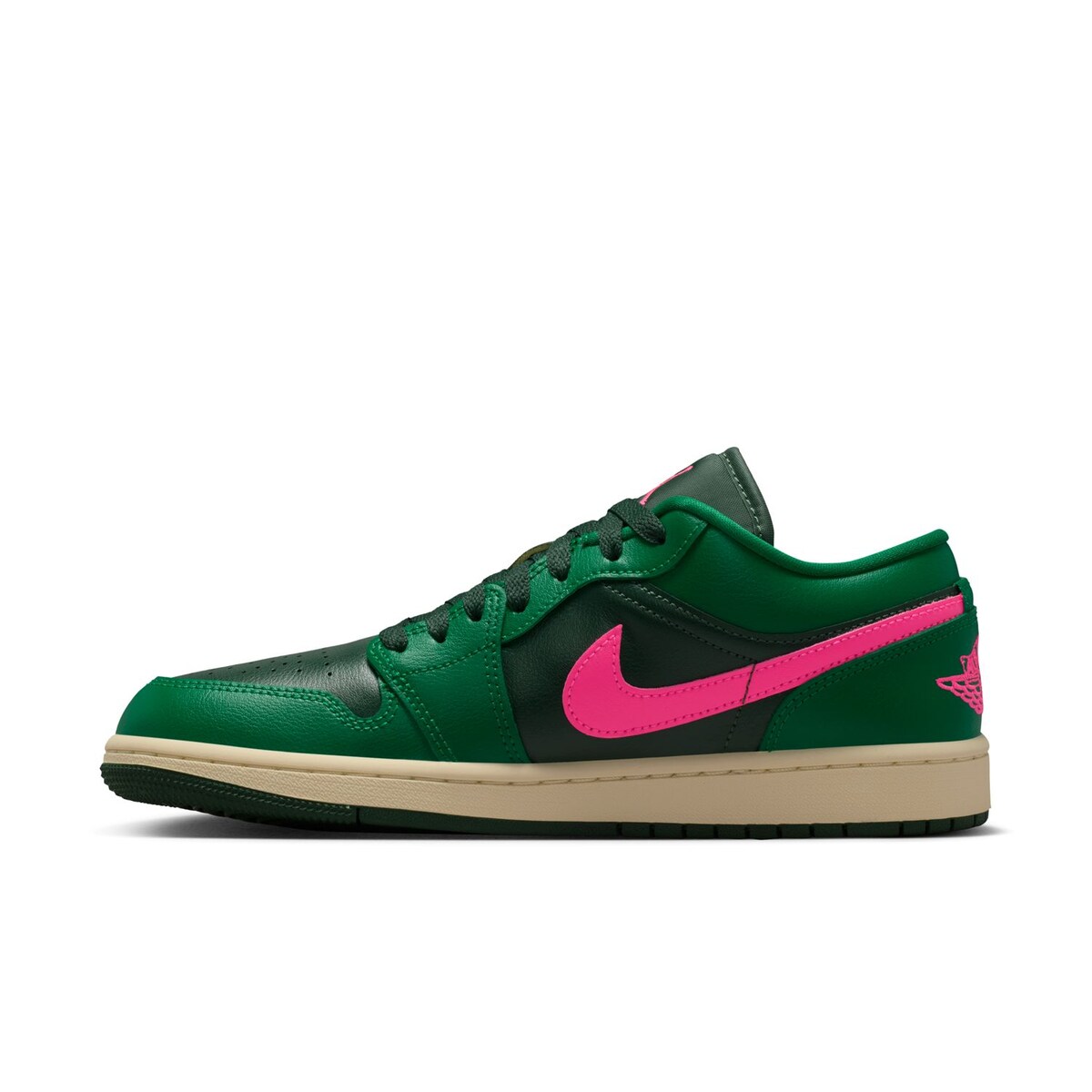 Sapatilhas Casual de Mulher WMNS Air Jordan 1 Low Verde-6