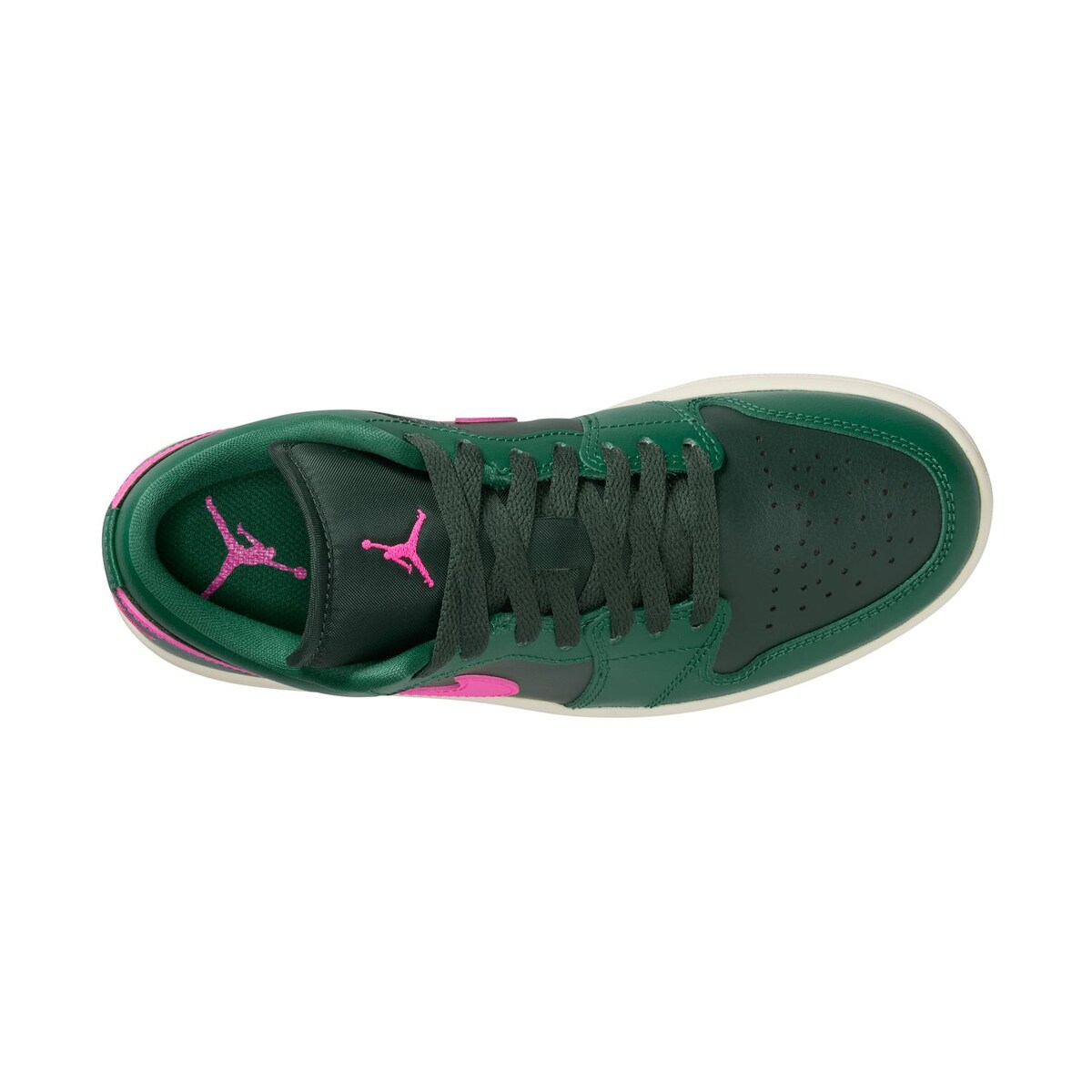 Sapatilhas Casual de Mulher WMNS Air Jordan 1 Low Verde-8