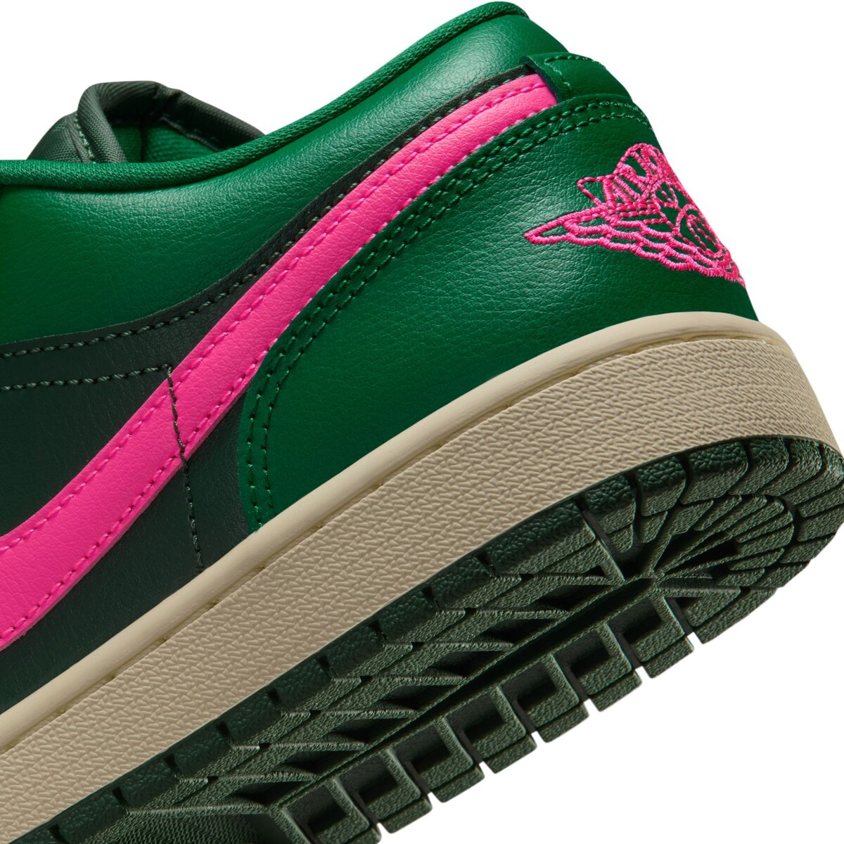 Sapatilhas Casual de Mulher WMNS Air Jordan 1 Low Verde-11