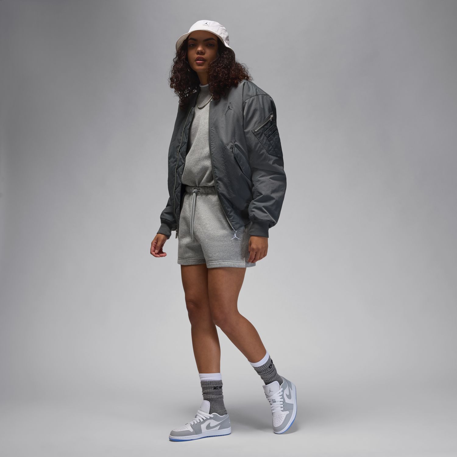 Sapatilhas Casual de Mulher WMNS Air Jordan 1 Low Branco-11