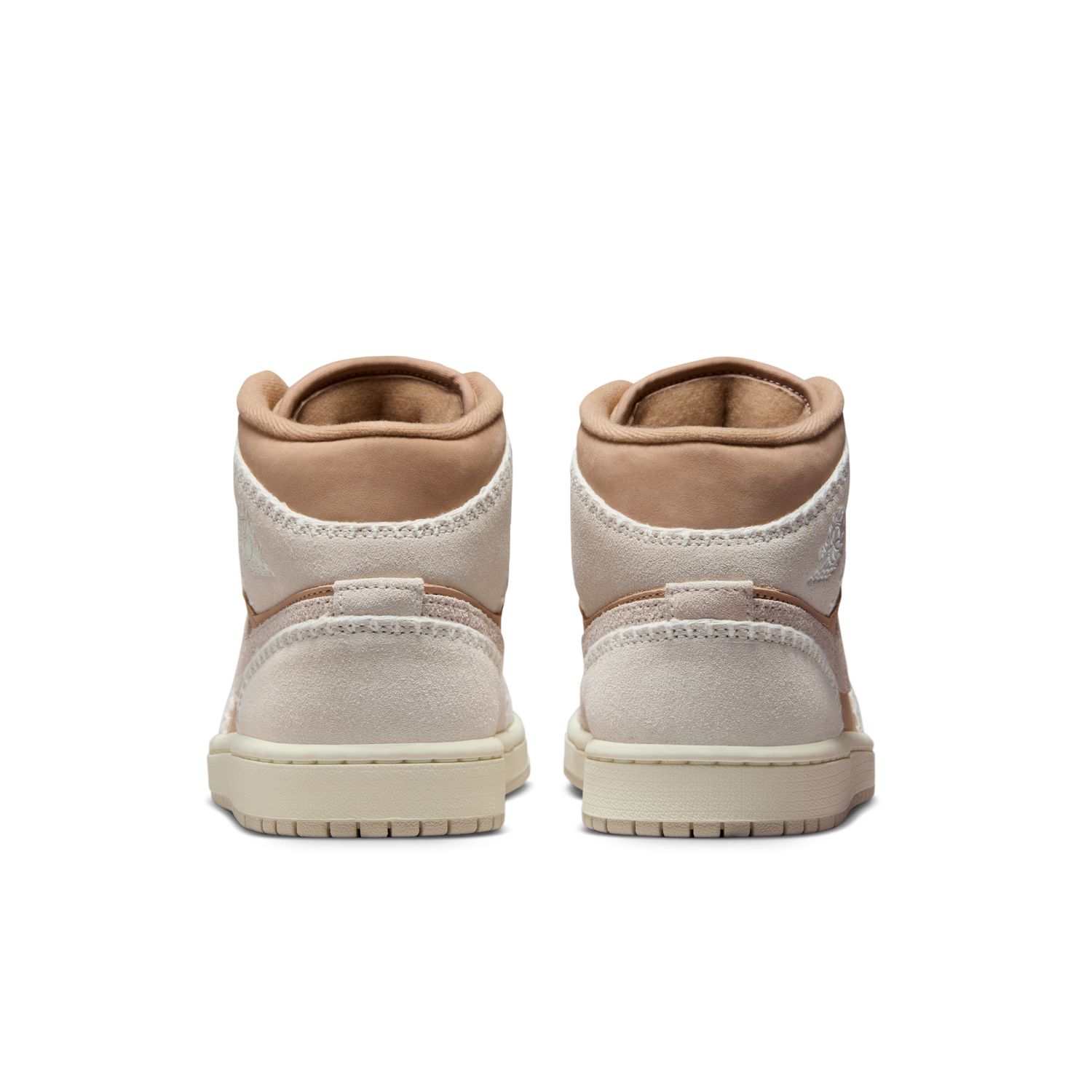 Sapatilhas Casual de Mulher WMNS Air Jordan 1 Mid SE Castanho-2