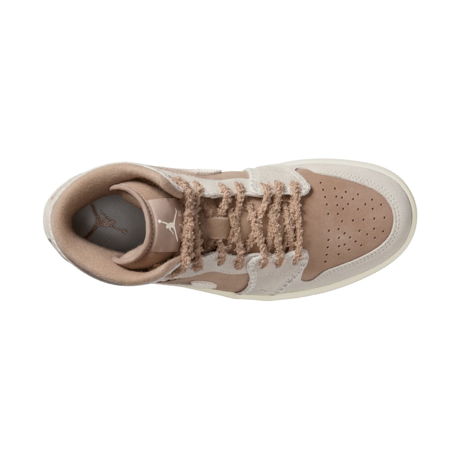 Sapatilhas Casual de Mulher WMNS Air Jordan 1 Mid SE Castanho-9