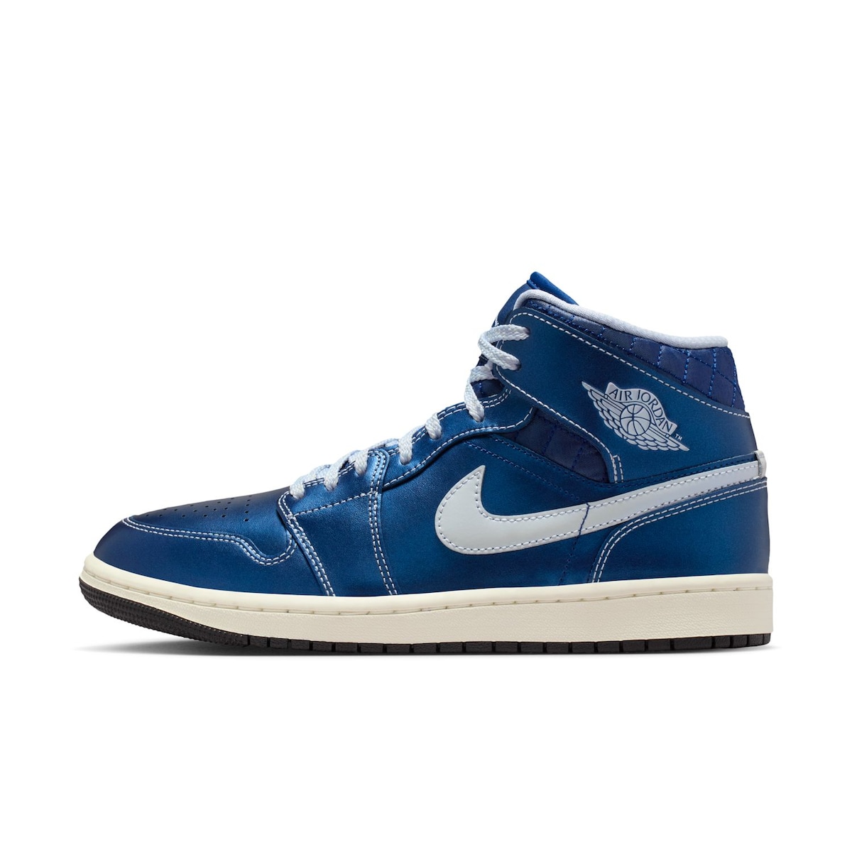 Sapatilhas Casual de Mulher WMNS Air Jordan 1 Mid SE Preto-5