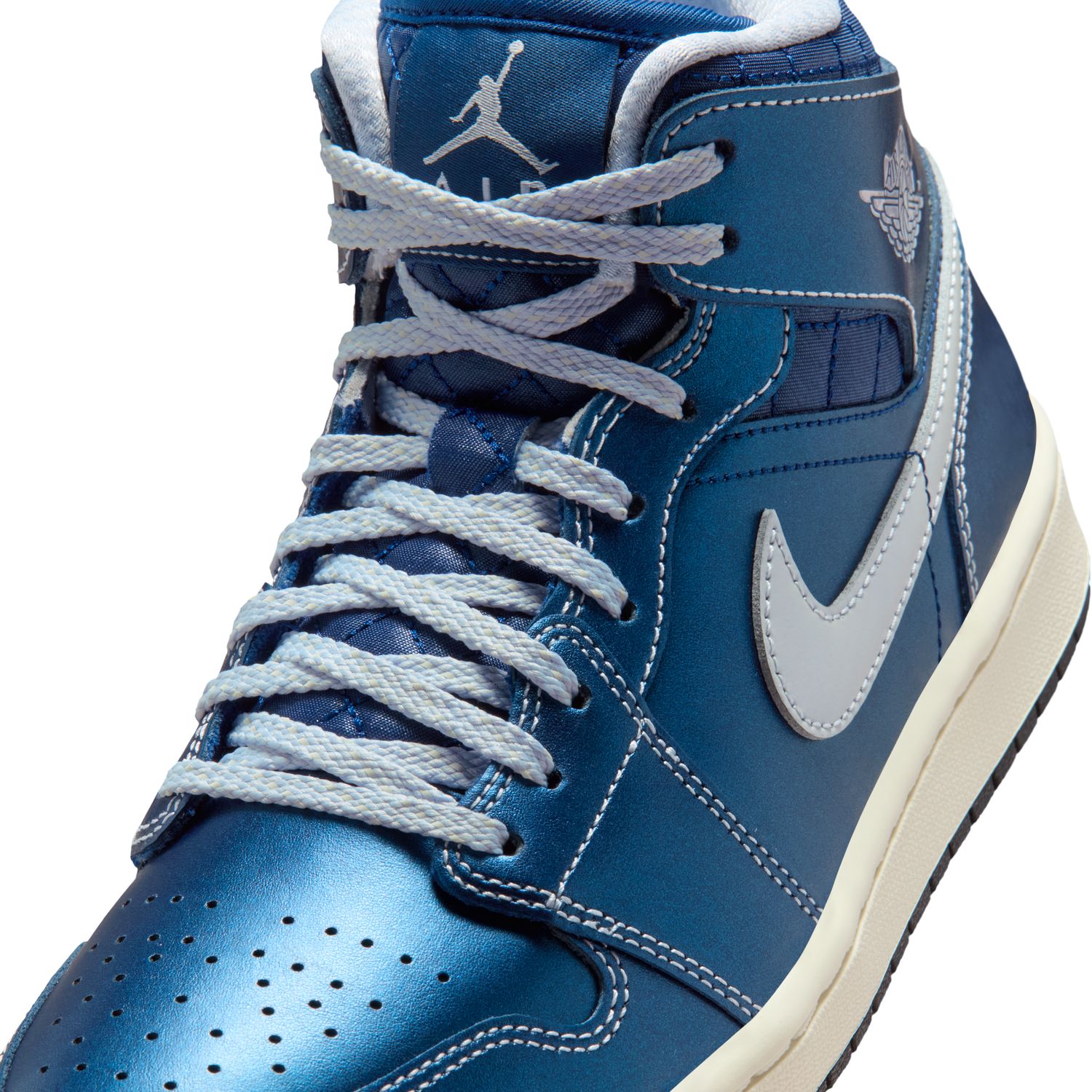 Sapatilhas Casual de Mulher WMNS Air Jordan 1 Mid SE Preto-9