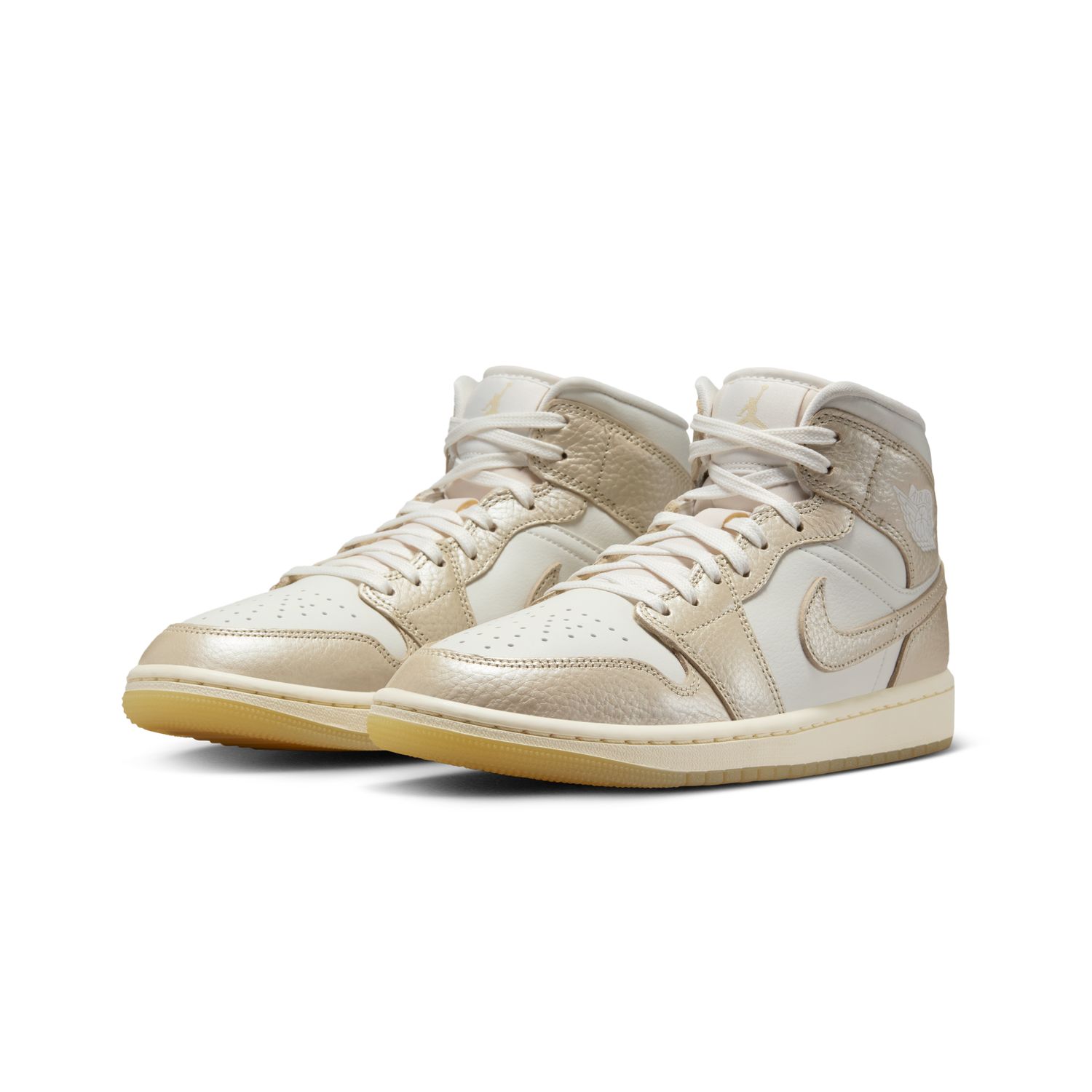Sapatilhas Casual de Mulher WMNS Air Jordan 1 Mid SE Branco-3