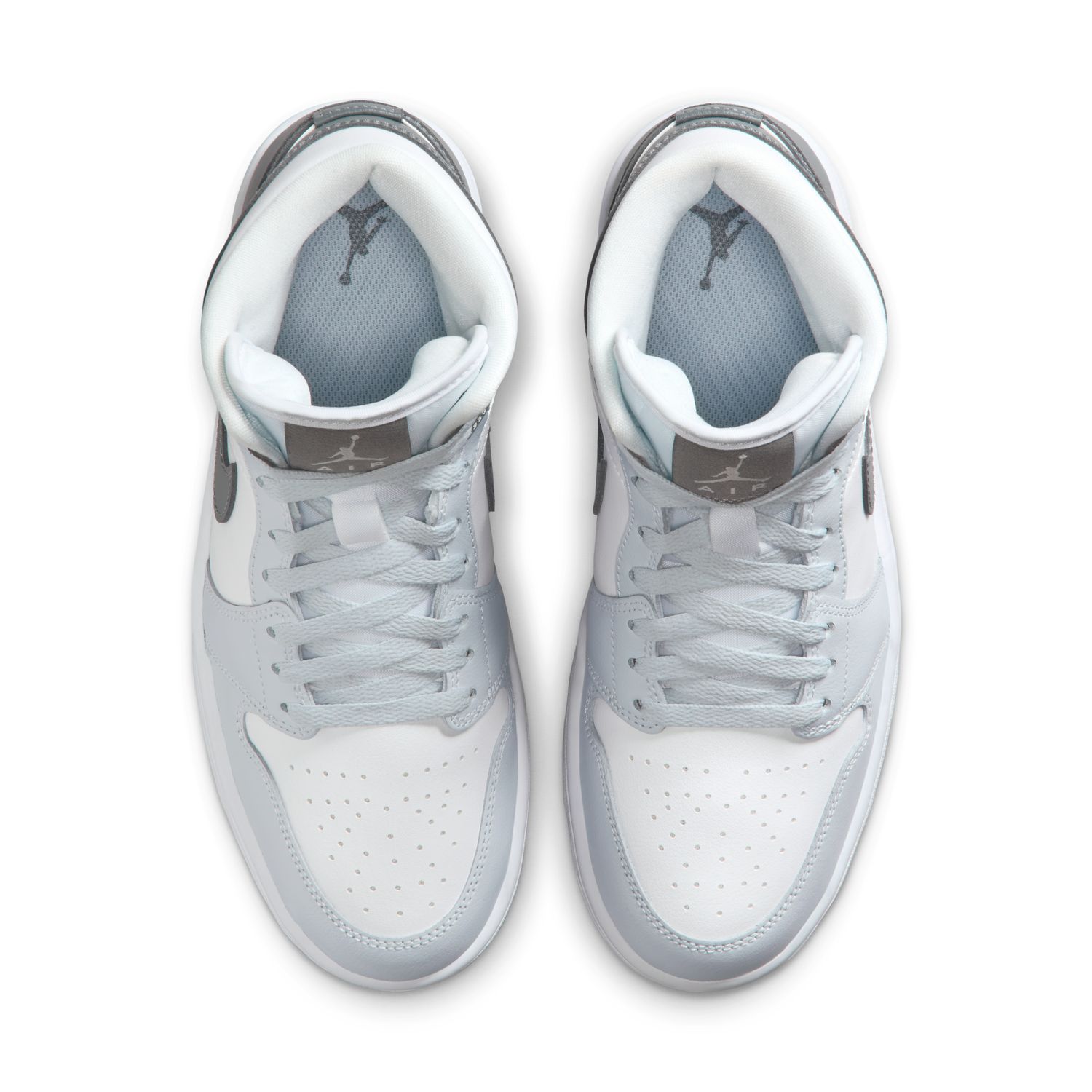Sapatilhas Casual de Mulher WMNS Air Jordan 1 Mid Branco-4