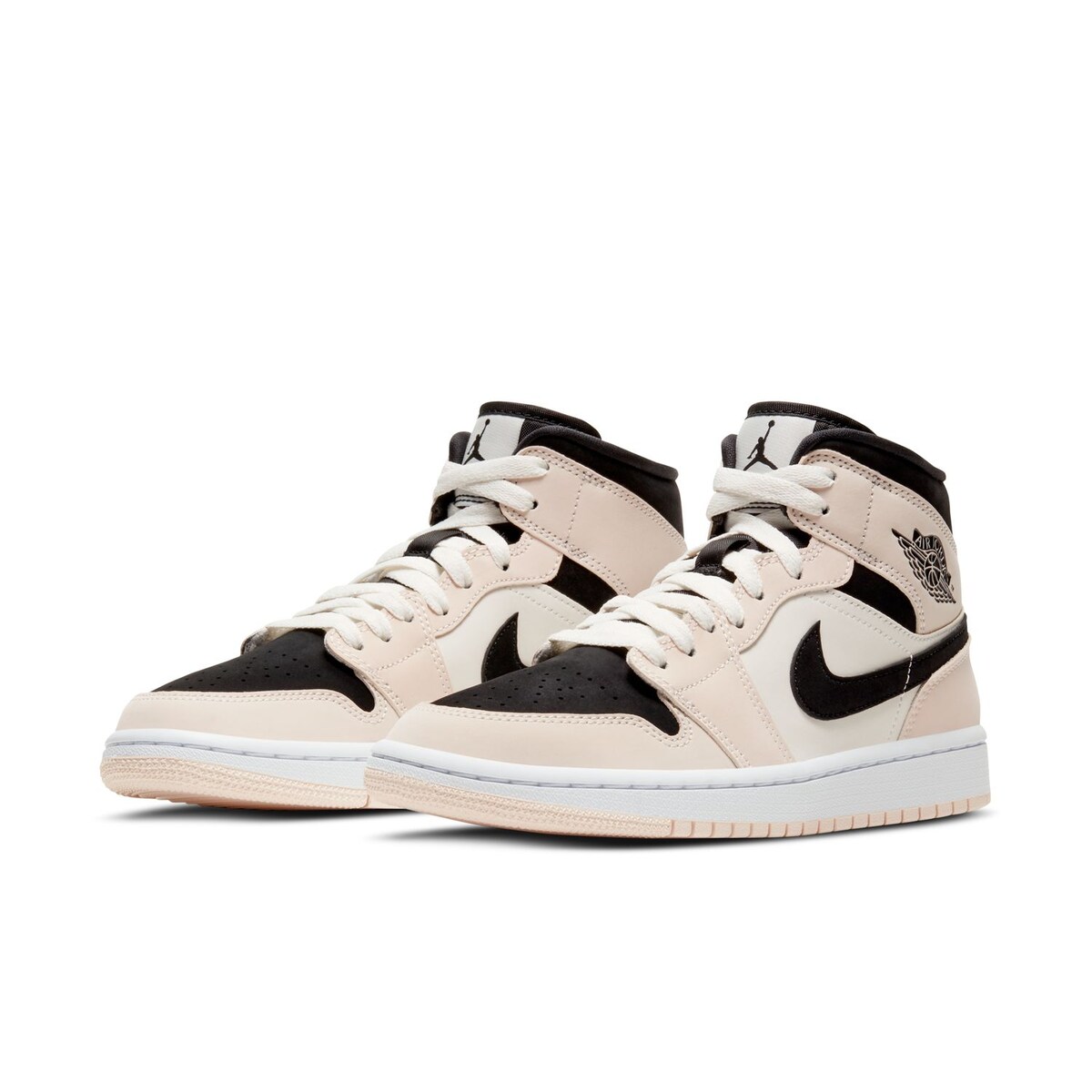 Sapatilhas Casual de Mulher WMNS Air Jordan 1 Mid Laranja-3
