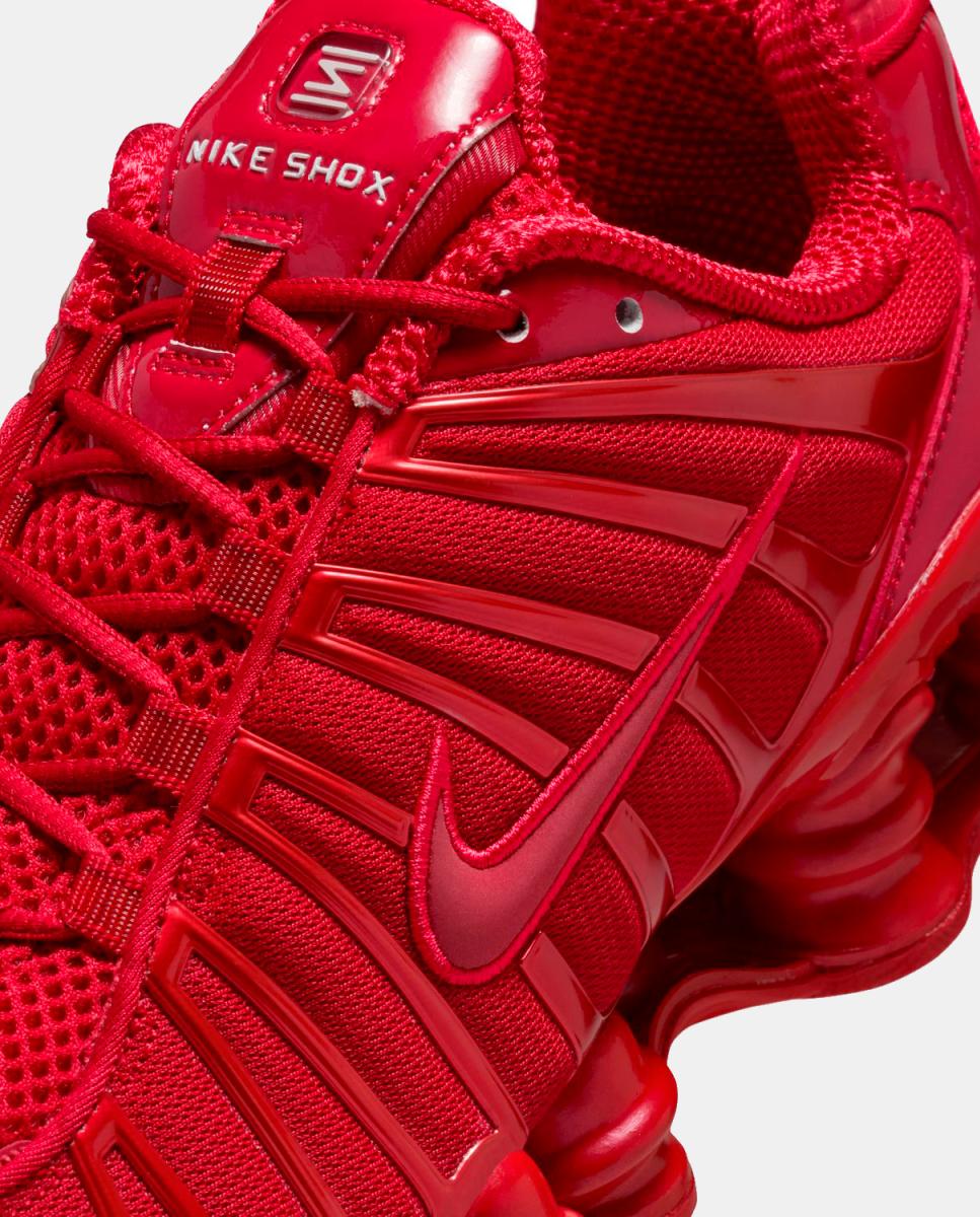 Sapatilhas Shox TL de Mulher Vermelho-9