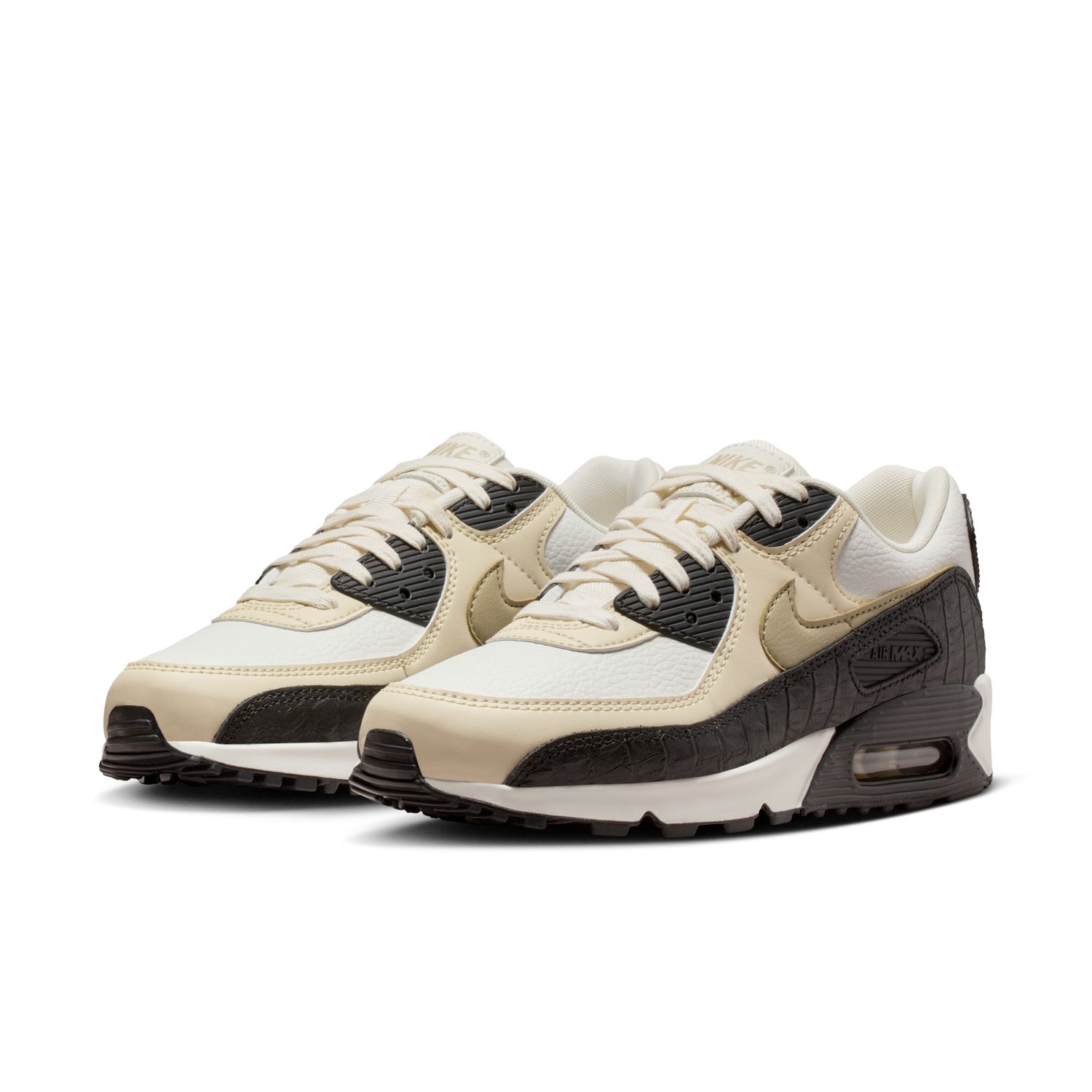 Sapatilhas Casual de Mulher WMNS Air Max 90 Branco-3