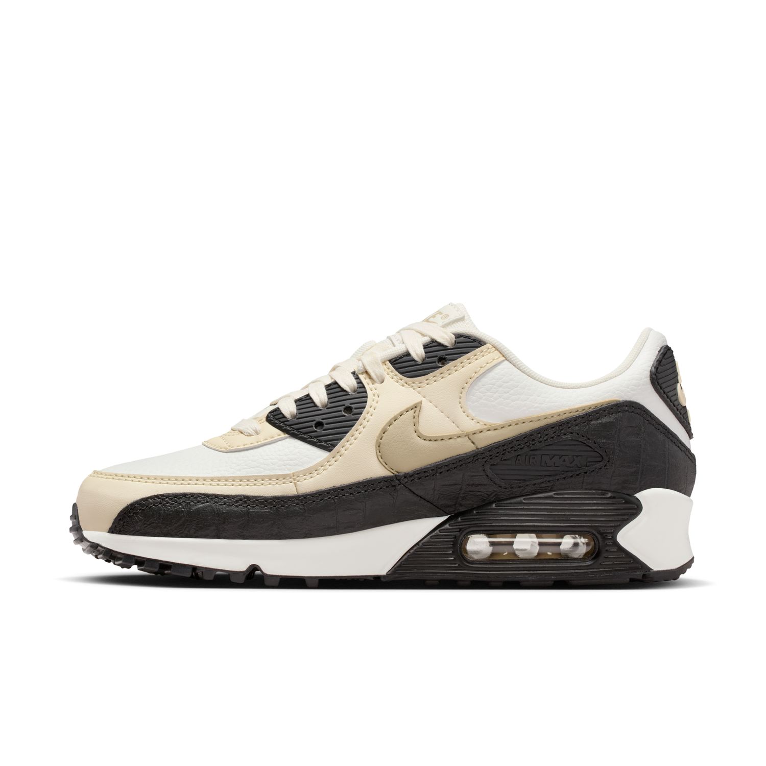 Sapatilhas Casual de Mulher WMNS Air Max 90 Branco-6
